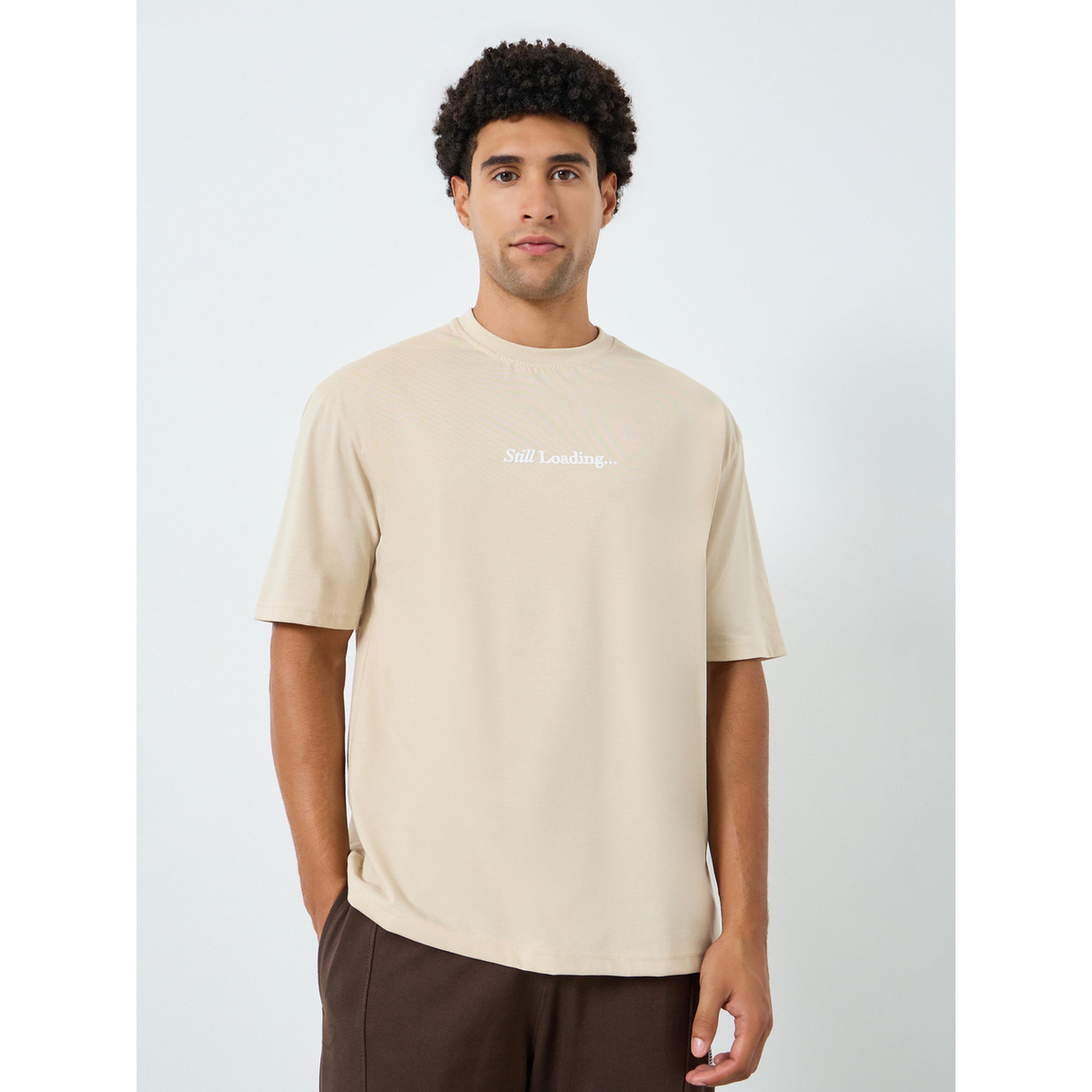 تيشيرت بمقاس كبير بطبعة جرافيك-men-clothing-tshirtsandpolos-tshirts-image-1