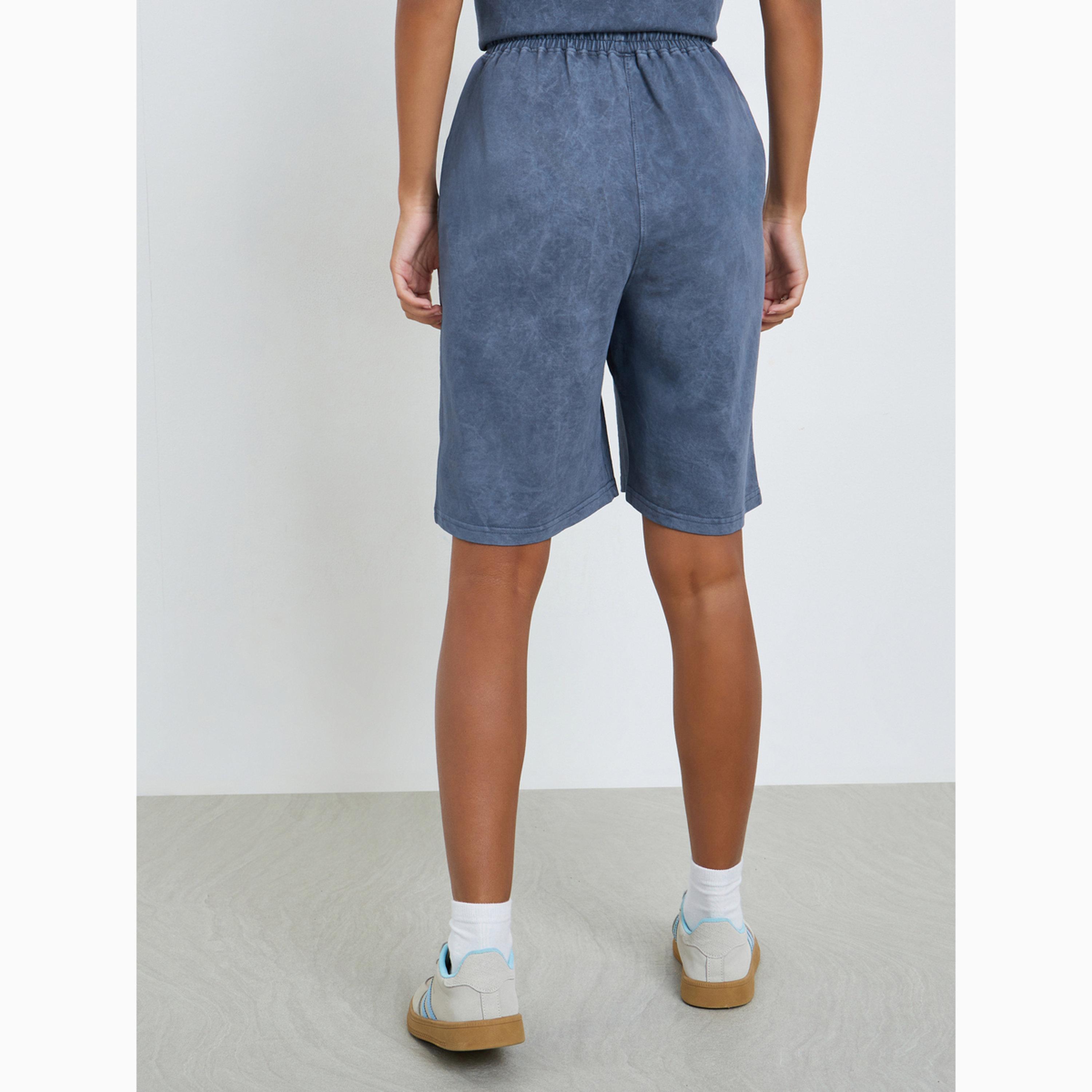 شورت تيري برباط خصر-women-clothing-swimandbeach-beach-beachwear-image-4