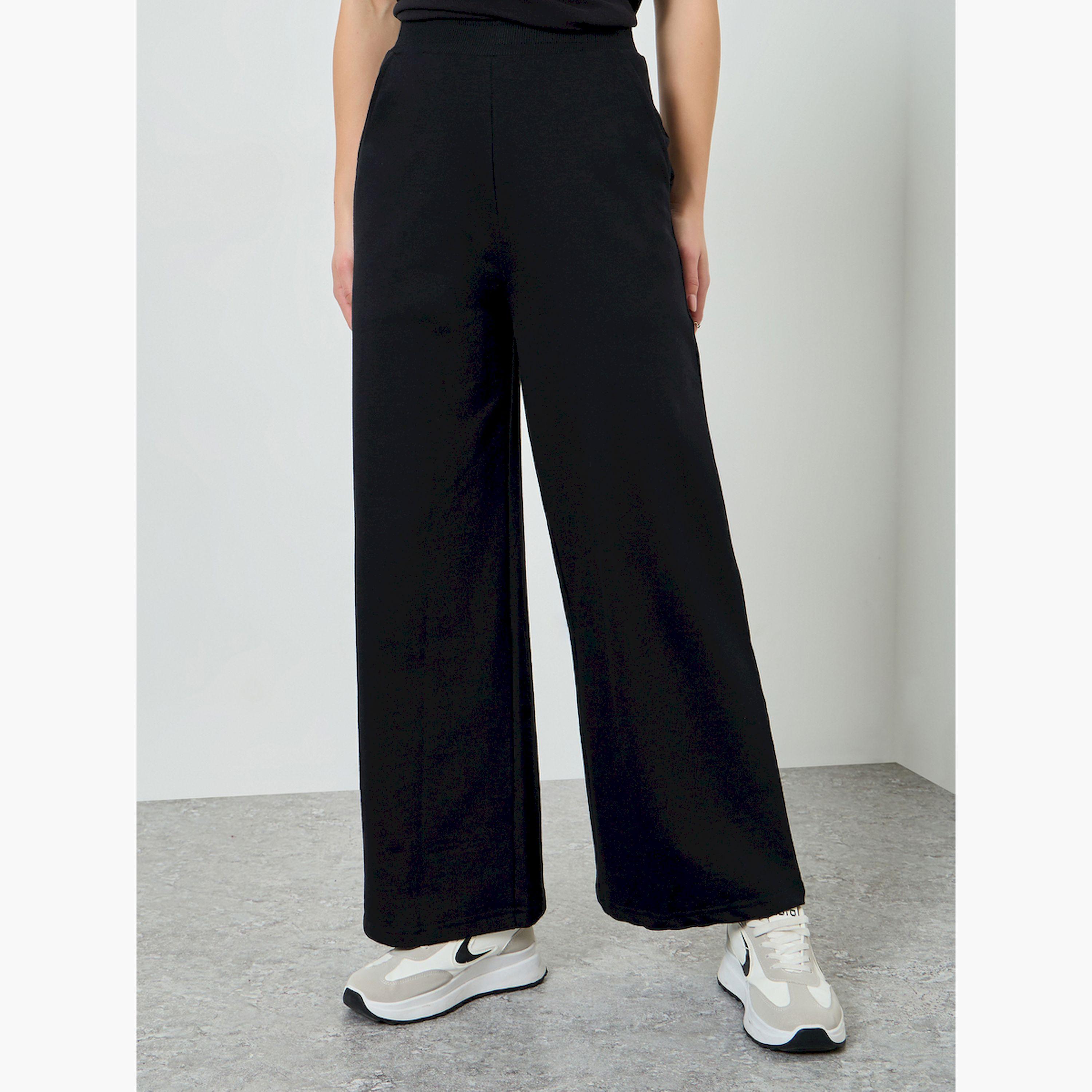 بنطال جوغر بأرجل واسعة-women-clothing-bottoms-joggers-image-1
