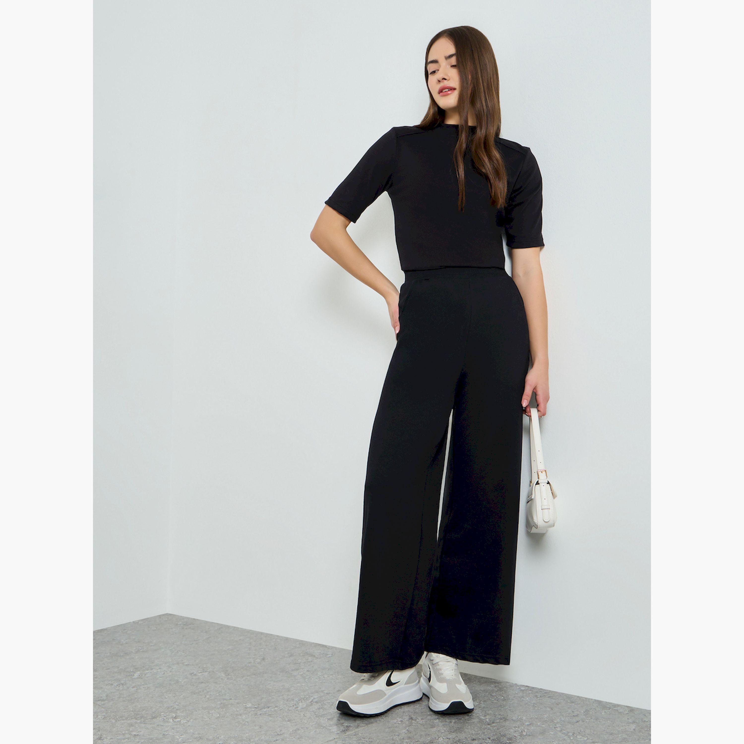بنطال جوغر بأرجل واسعة-women-clothing-bottoms-joggers-image-2