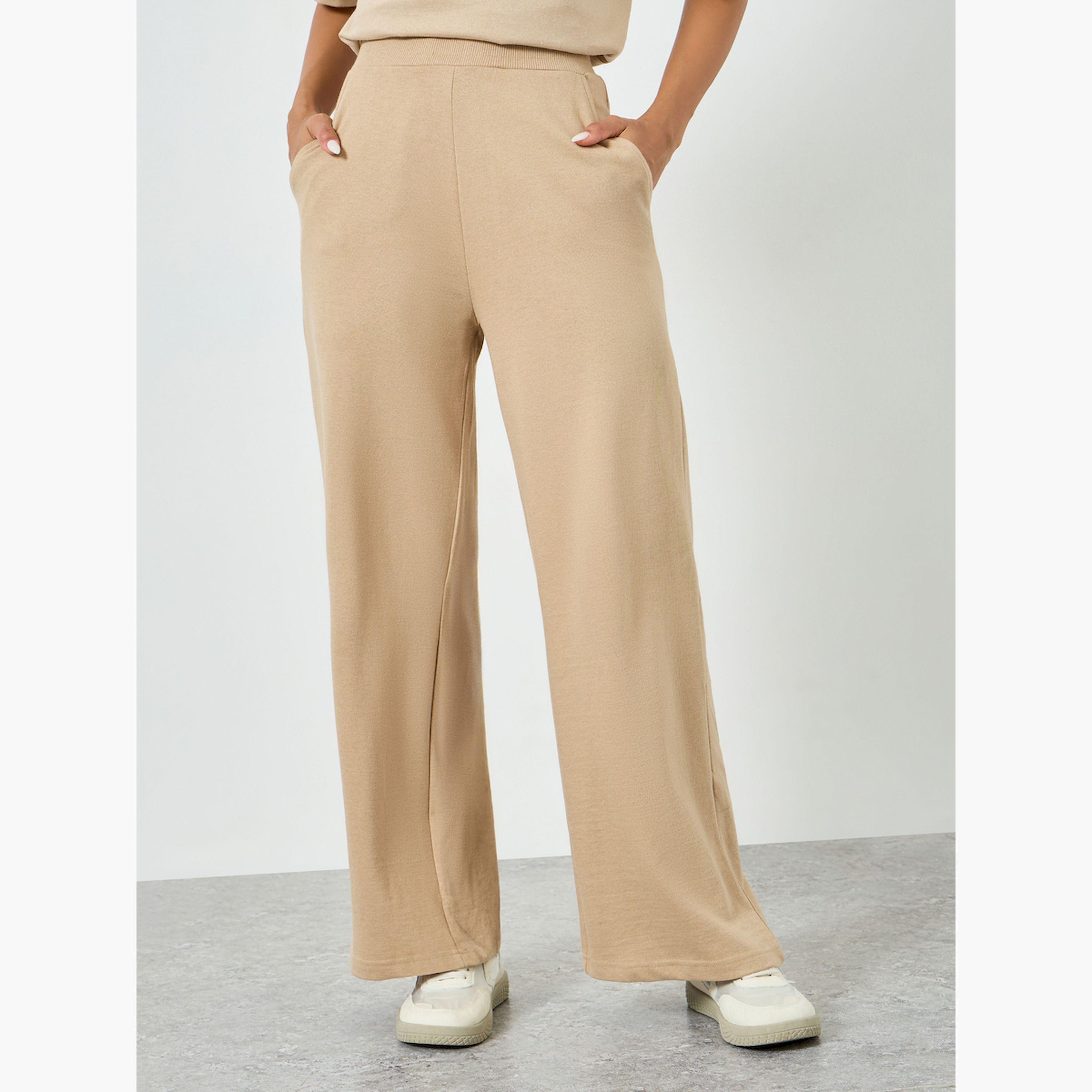 بنطال جوغر بأرجل واسعة-women-clothing-bottoms-joggers-image-1
