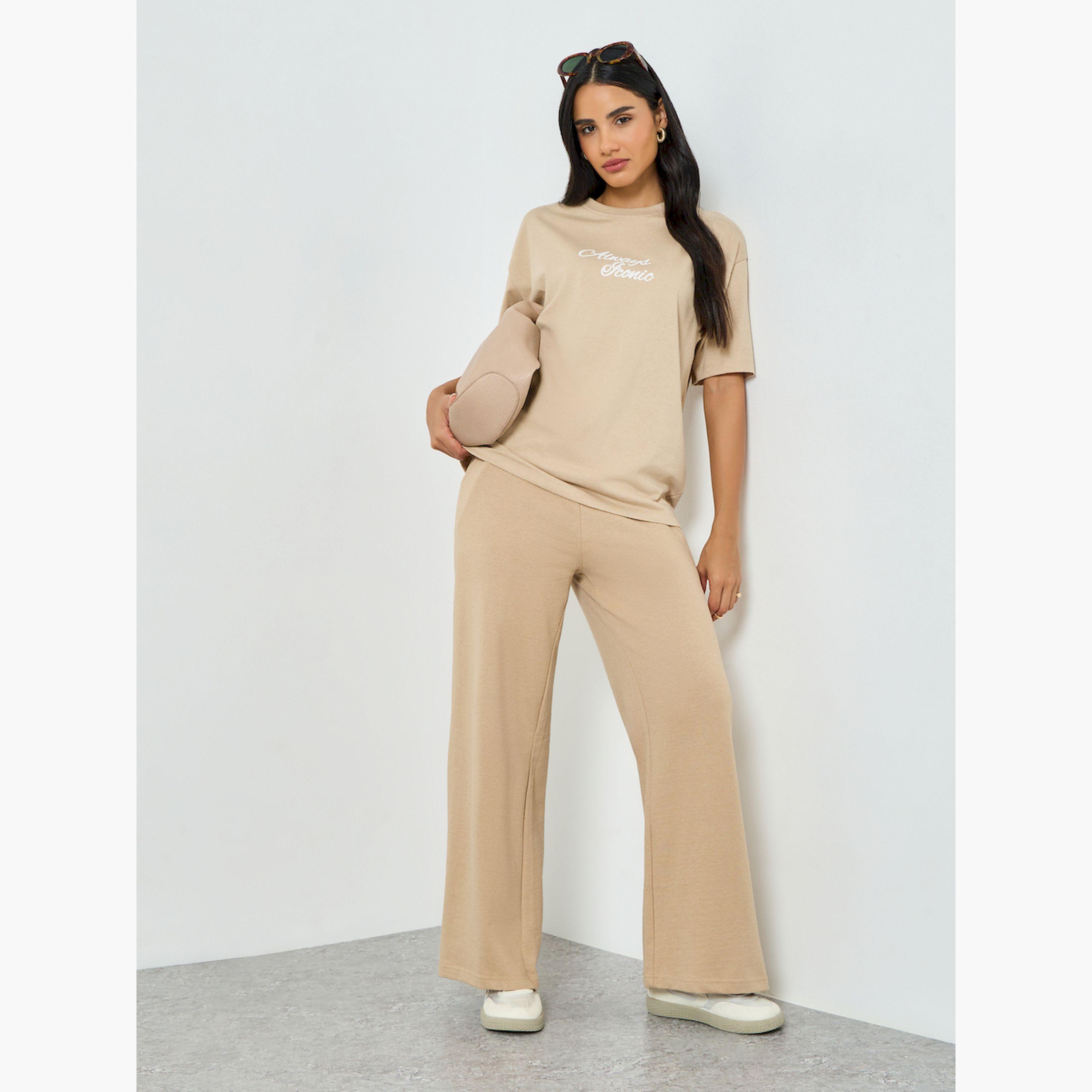 بنطال جوغر بأرجل واسعة-women-clothing-bottoms-joggers-image-2