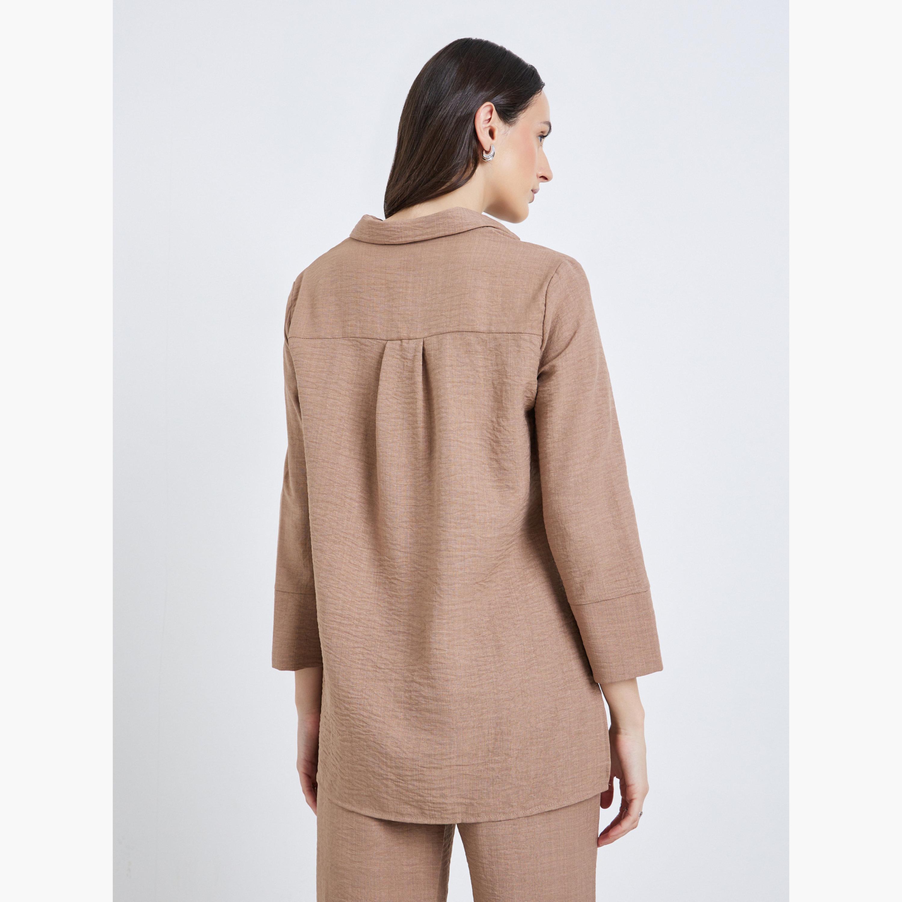 بلوزة طويل بأكمام متوسطة-women-clothing-shirtsandblouses-blouses-image-5