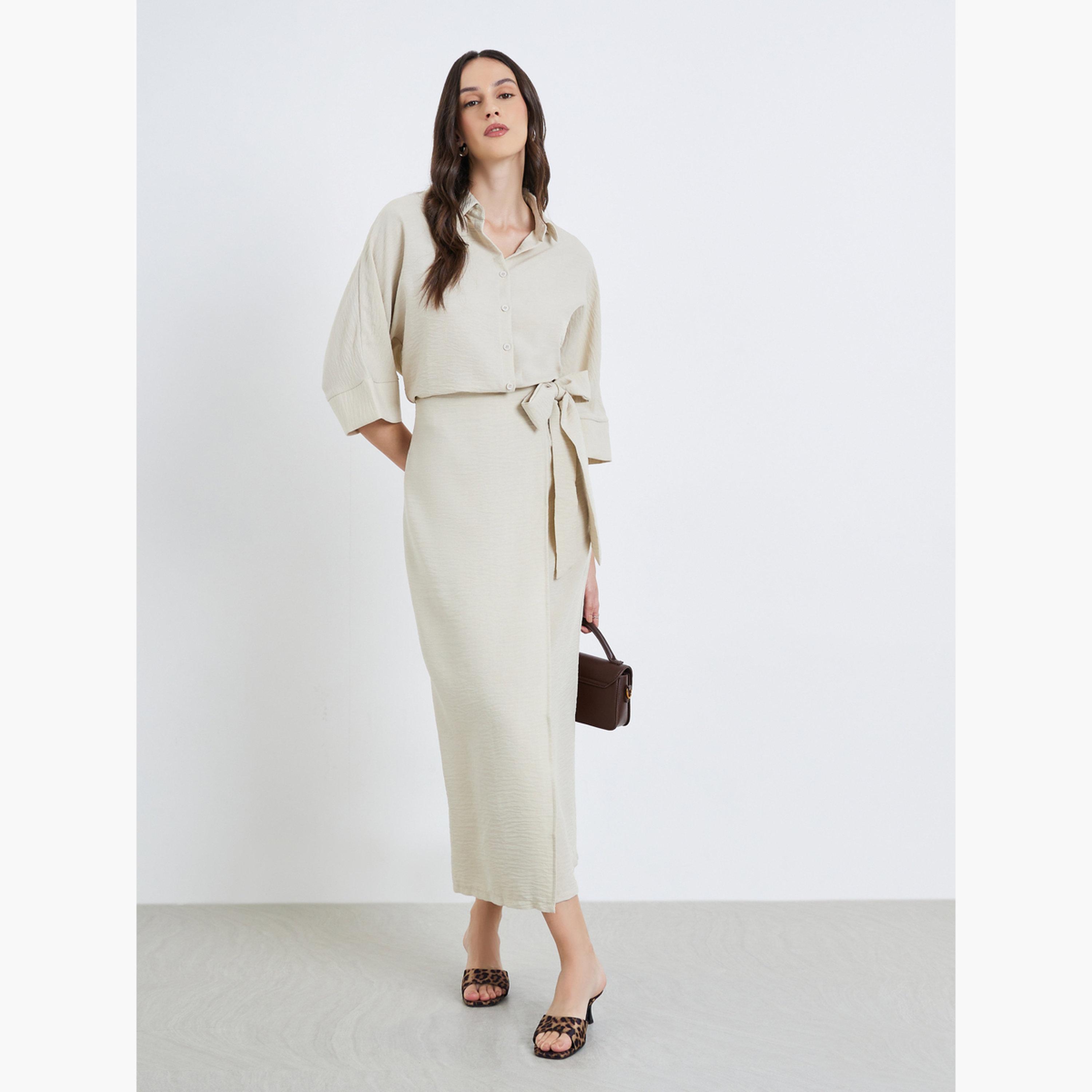 بلوزة بياقة وأزرار-women-clothing-shirtsandblouses-shirts-image-2
