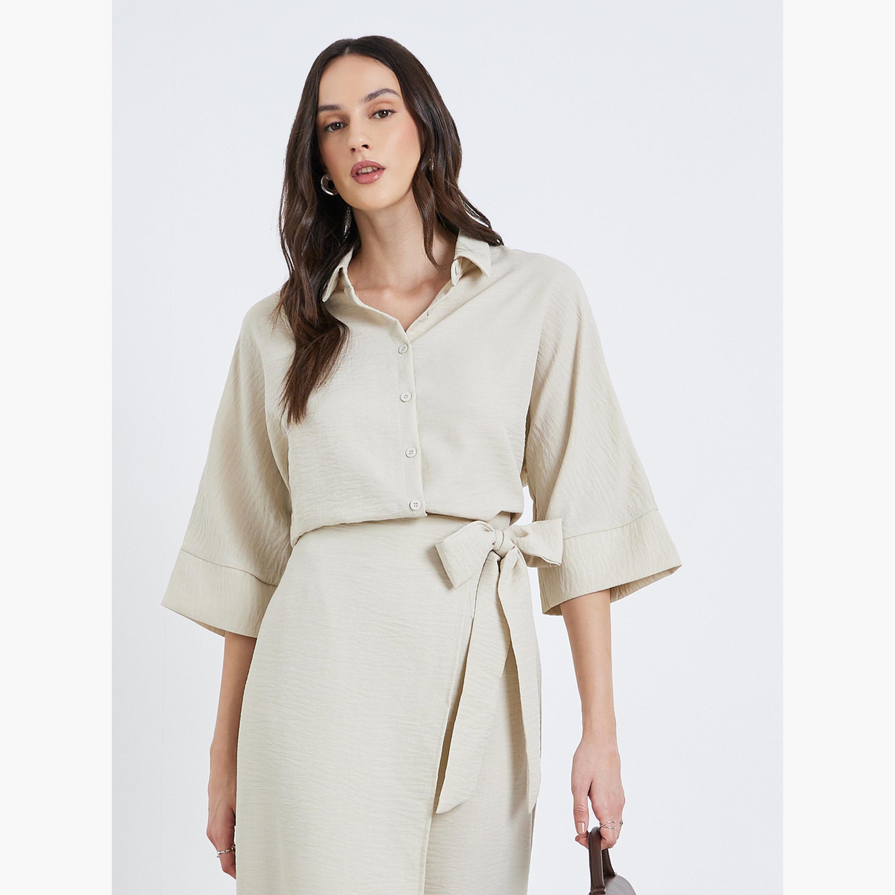 بلوزة بياقة وأزرار-women-clothing-shirtsandblouses-shirts-image-3