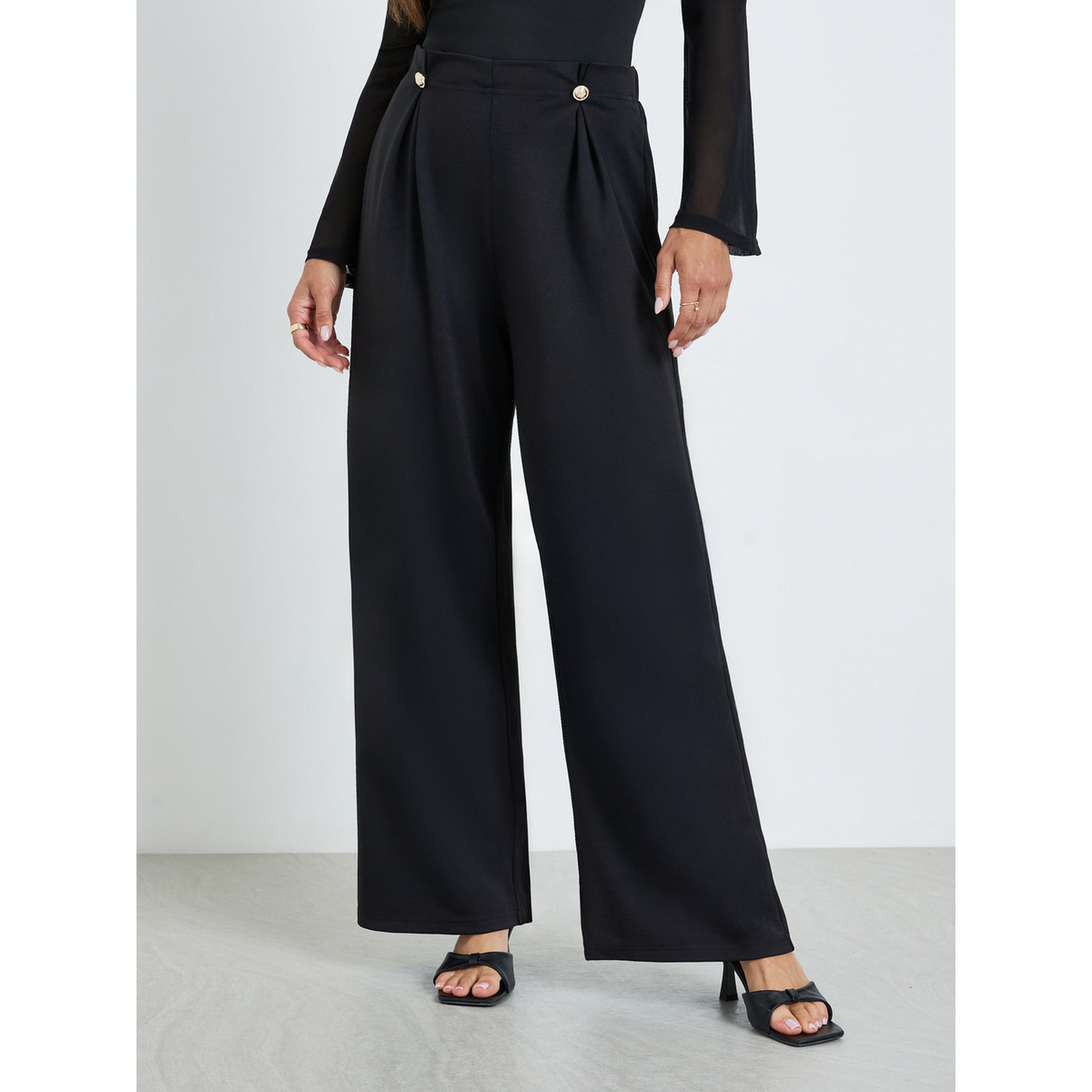 بنطال بأرجل واسعة للنساء-women-clothing-bottoms-trousers-image-1