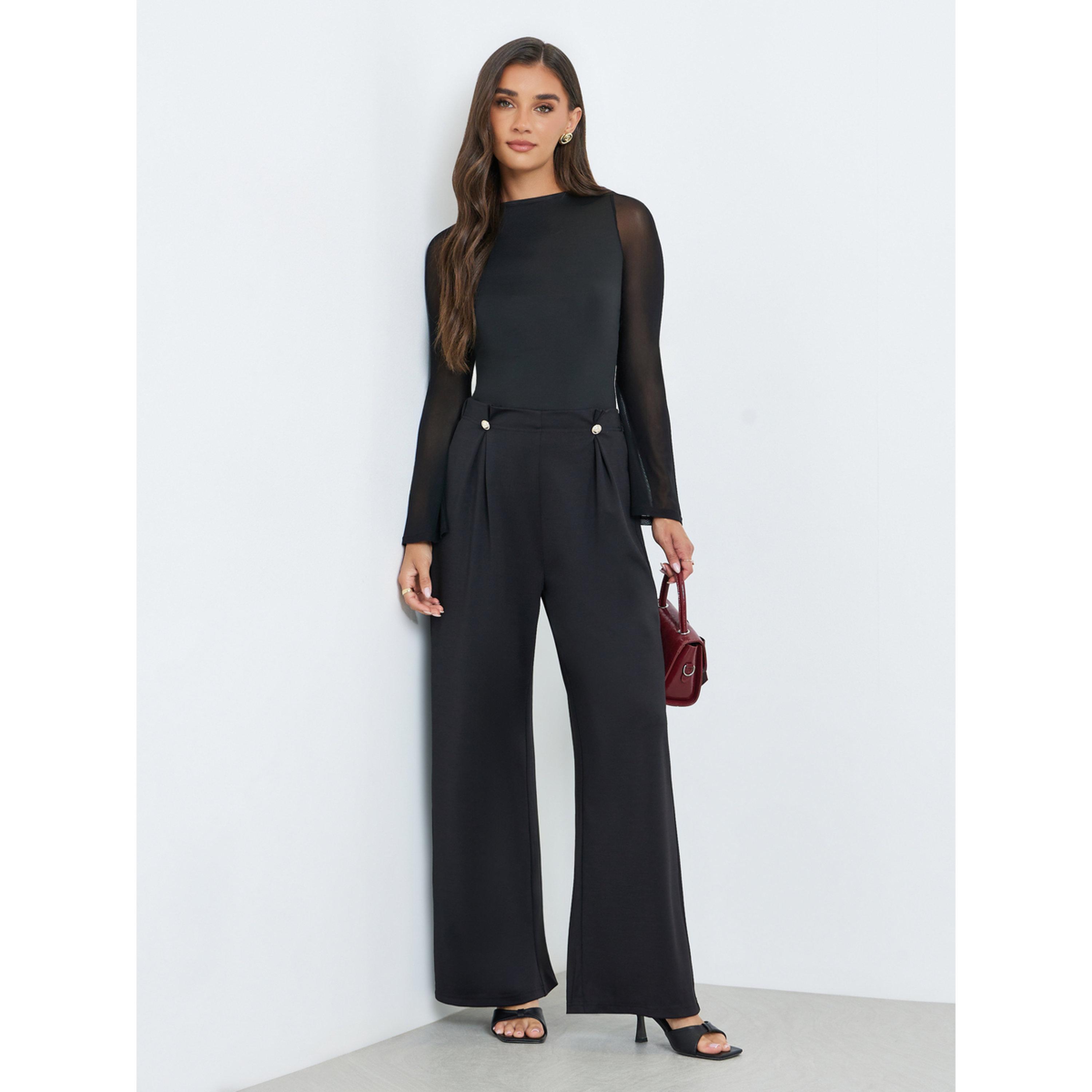 بنطال بأرجل واسعة للنساء-women-clothing-bottoms-trousers-image-2