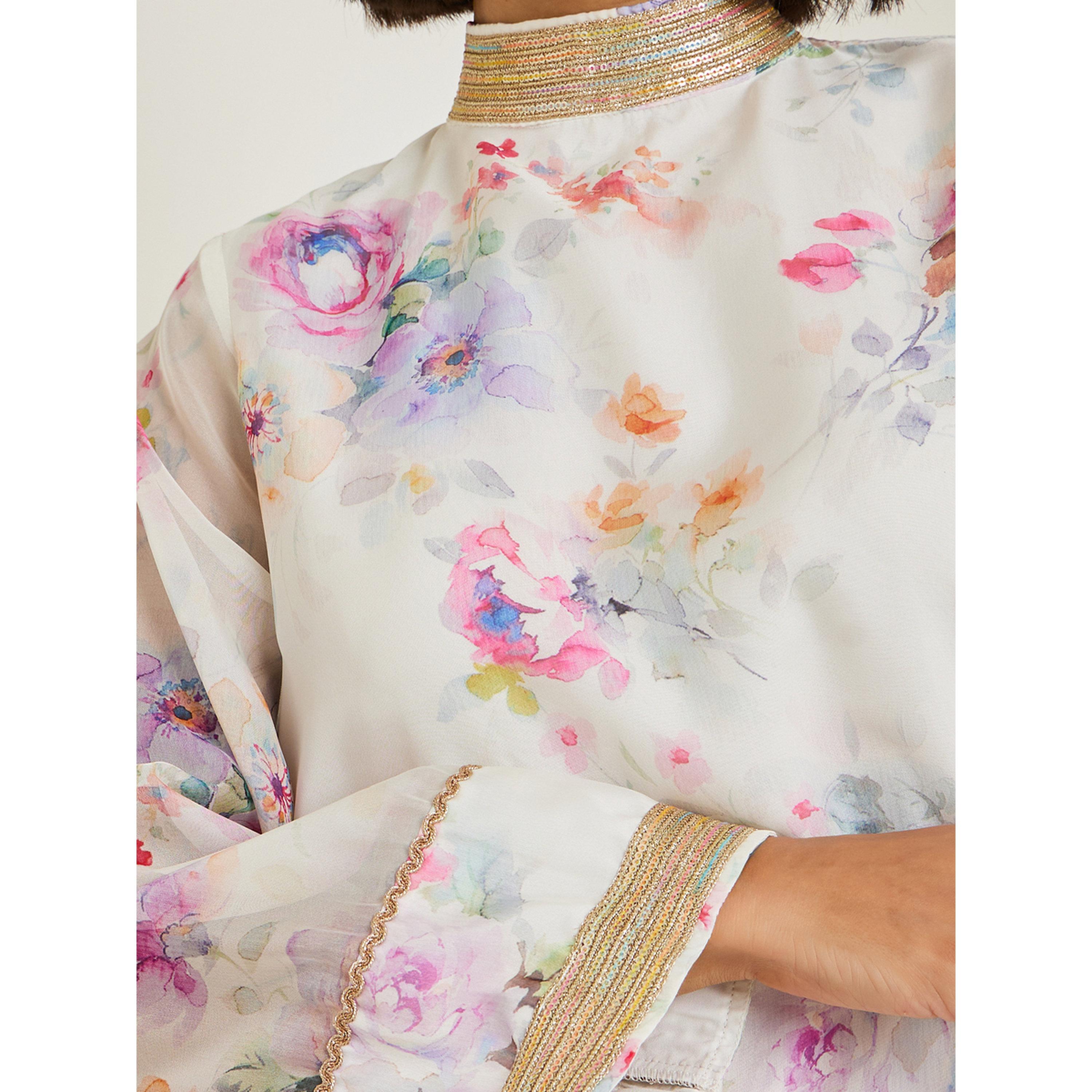 جلابية أورجانزا بنقشة زهور-women-arabicclothing-jalabiyas-image-4