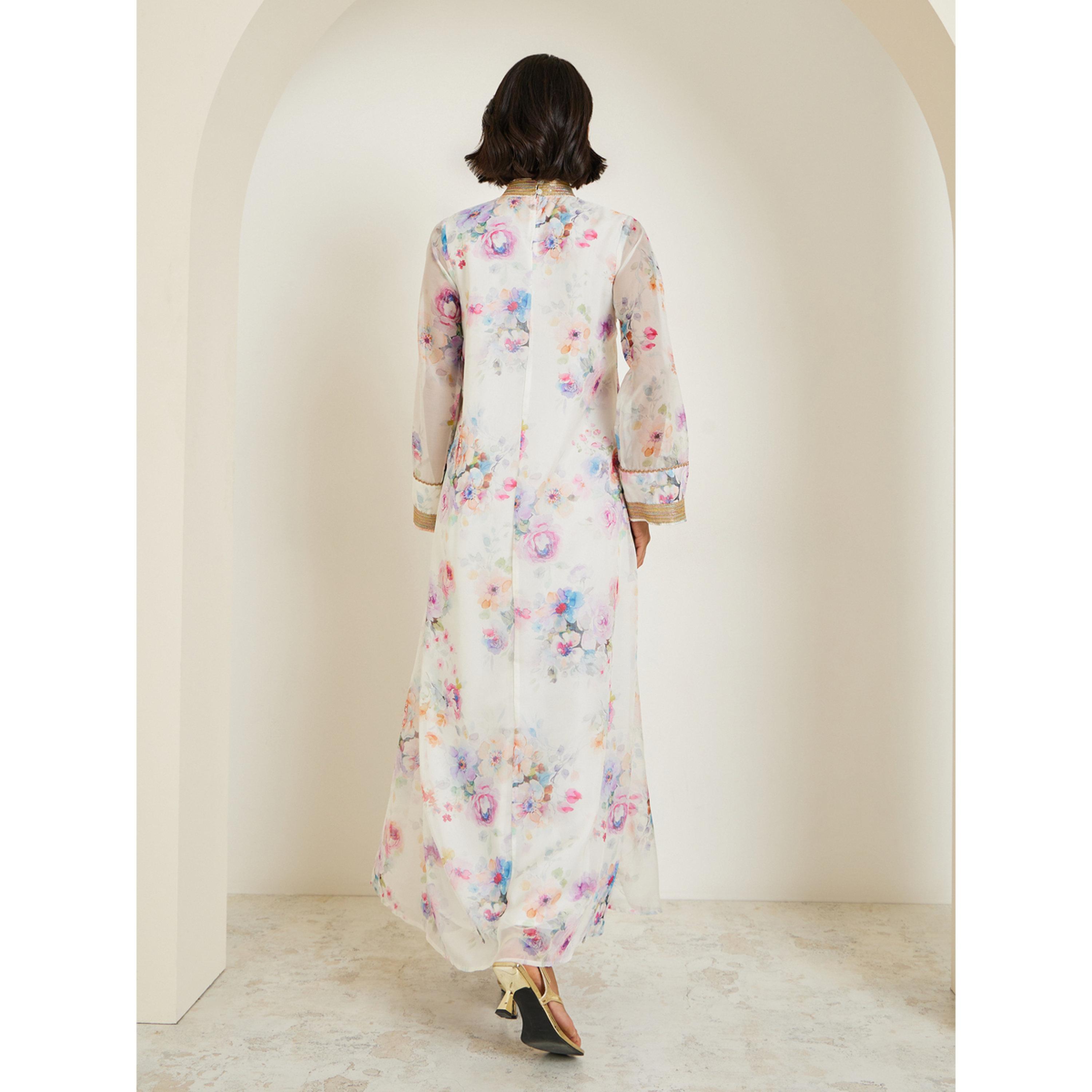 جلابية أورجانزا بنقشة زهور-women-arabicclothing-jalabiyas-image-5