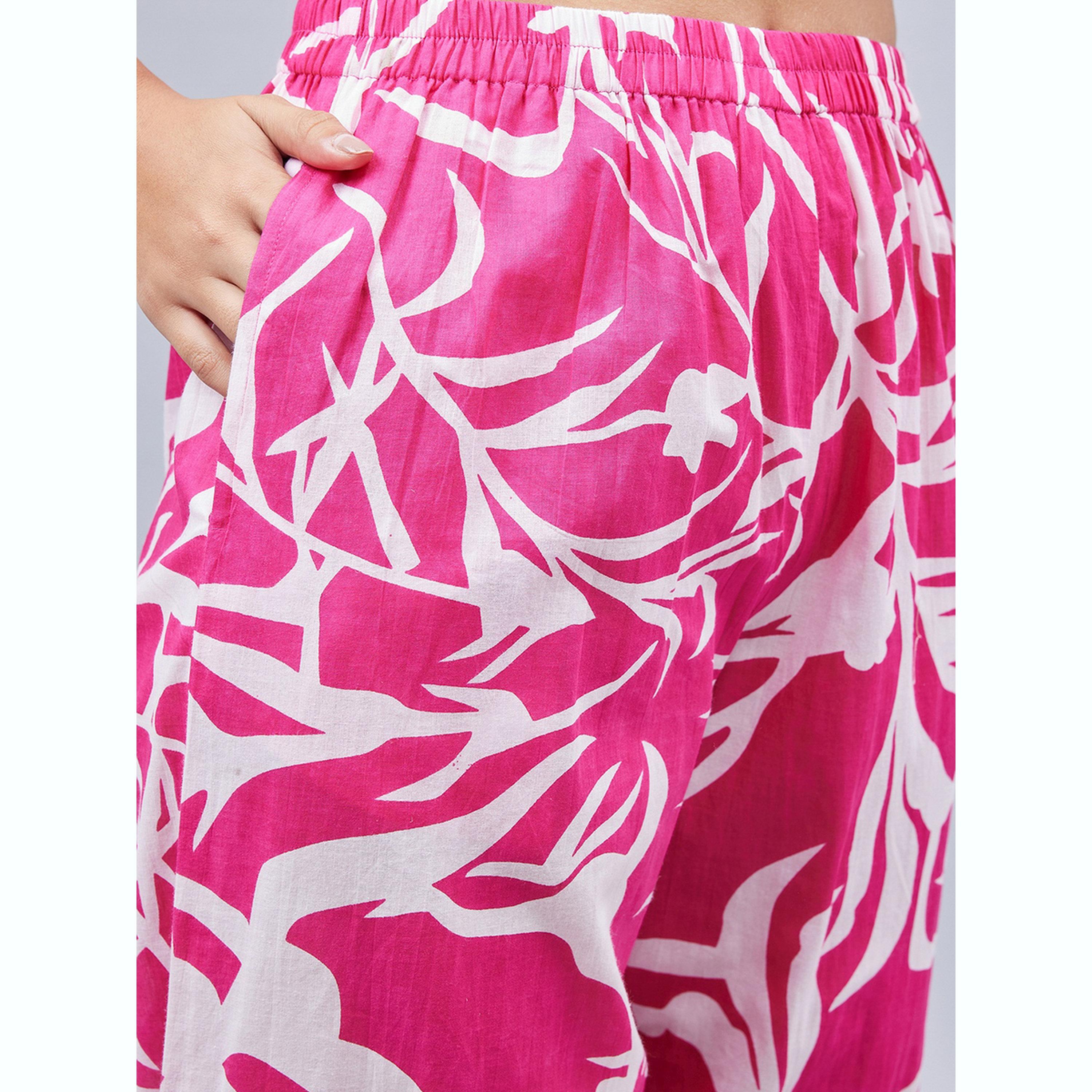طقم تونيك مطبوع مع بنطال-women-clothing-coordsets-image-5