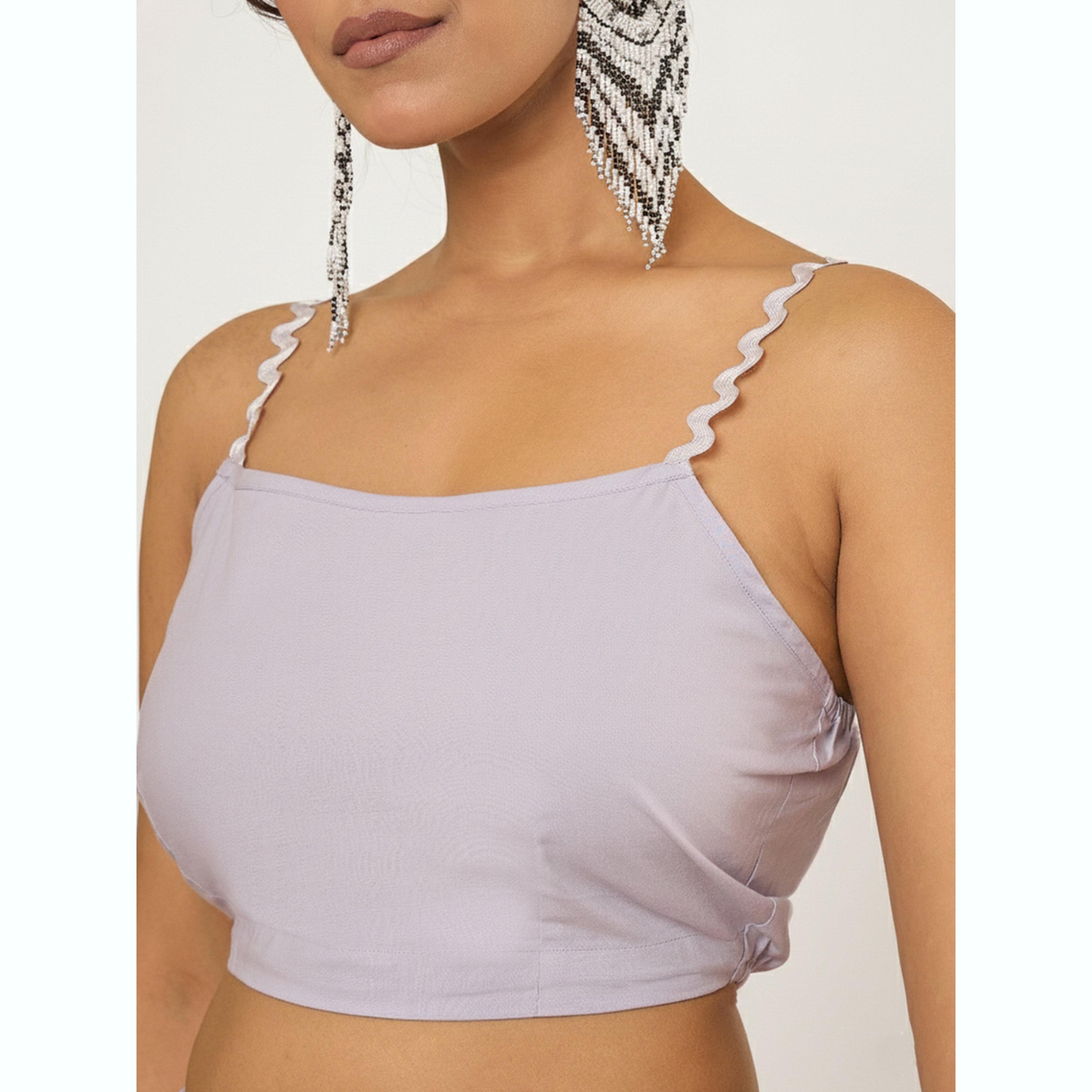 طقم بلوزة قصيرة سادة وتنورة ماكسي-women-clothing-coordsets-image-6
