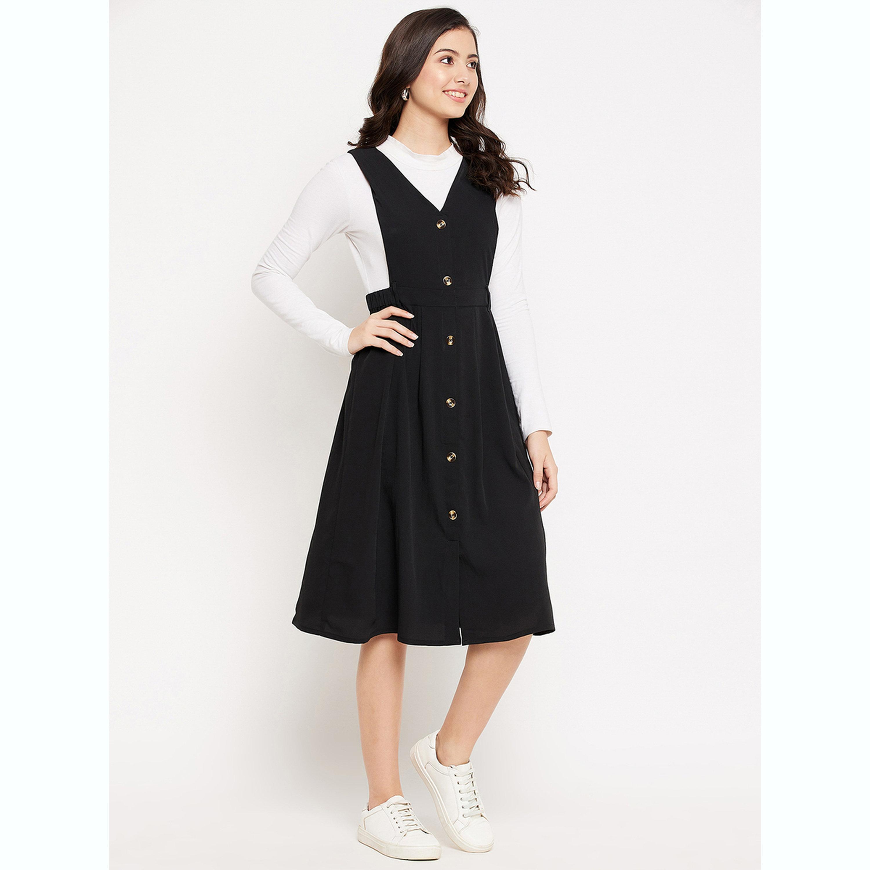 فستان ميدي واسع بقصة مريول-women-clothing-dresses-image-3