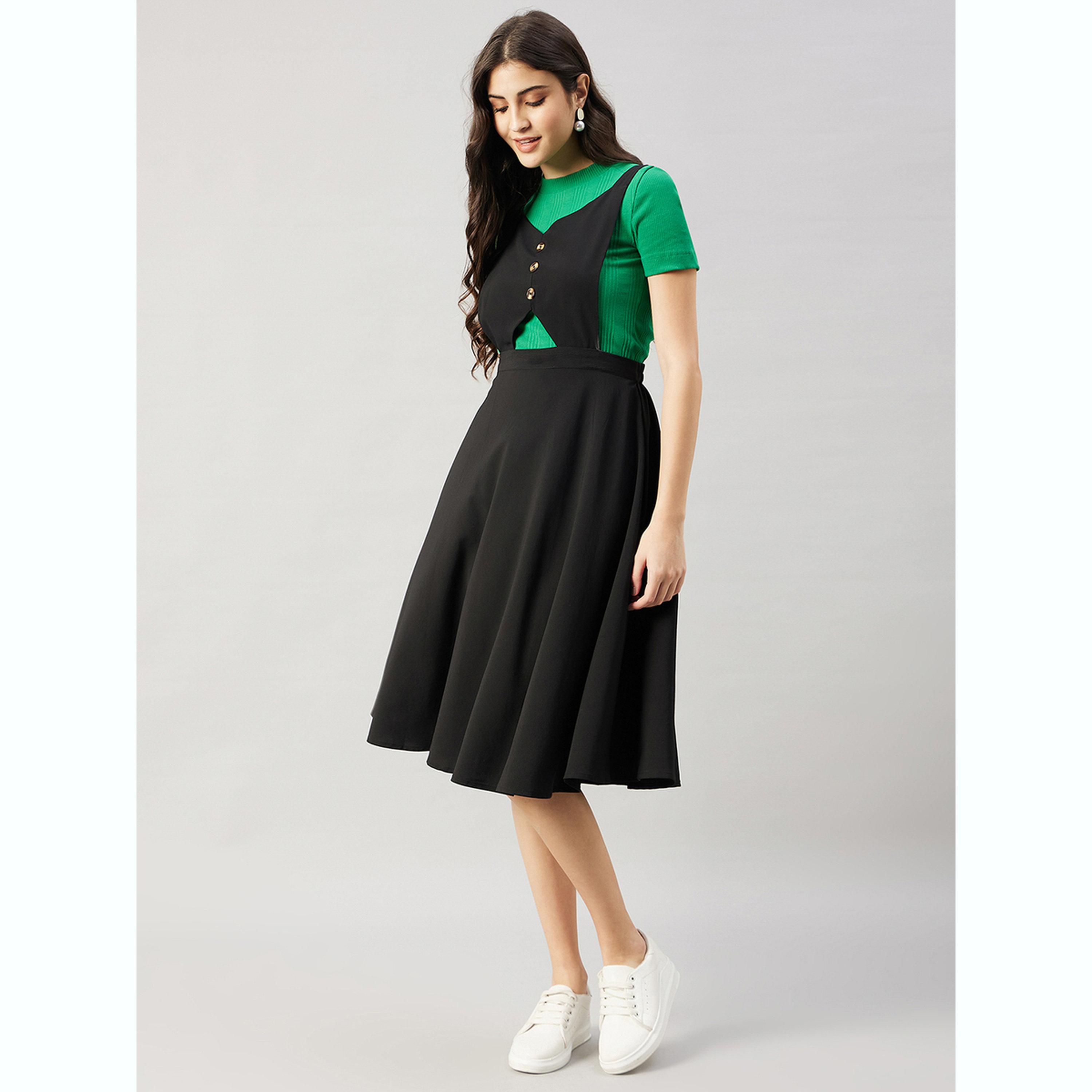 فستان ميدي واسع بقصة مريول-women-clothing-dresses-image-3