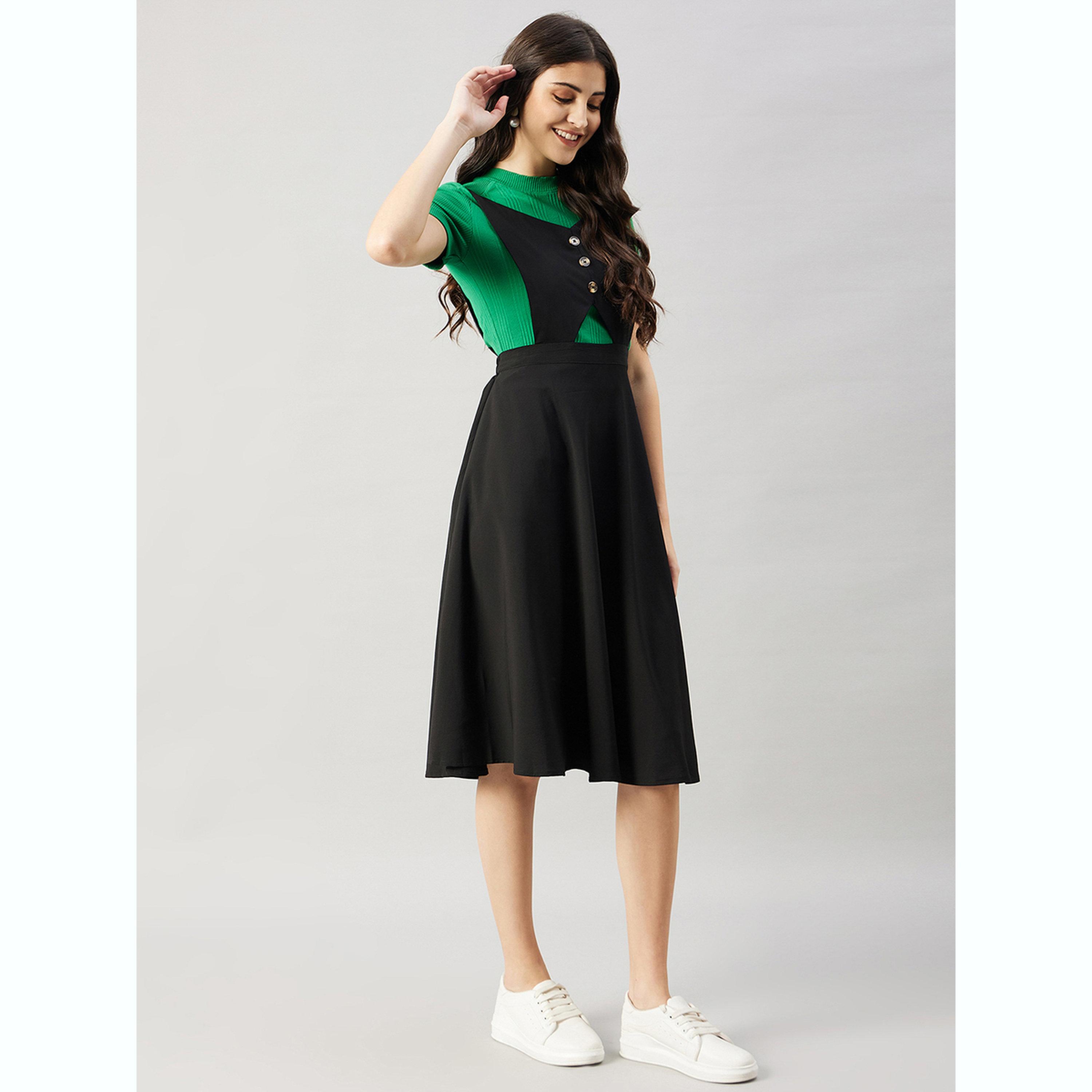 فستان ميدي واسع بقصة مريول-women-clothing-dresses-image-4