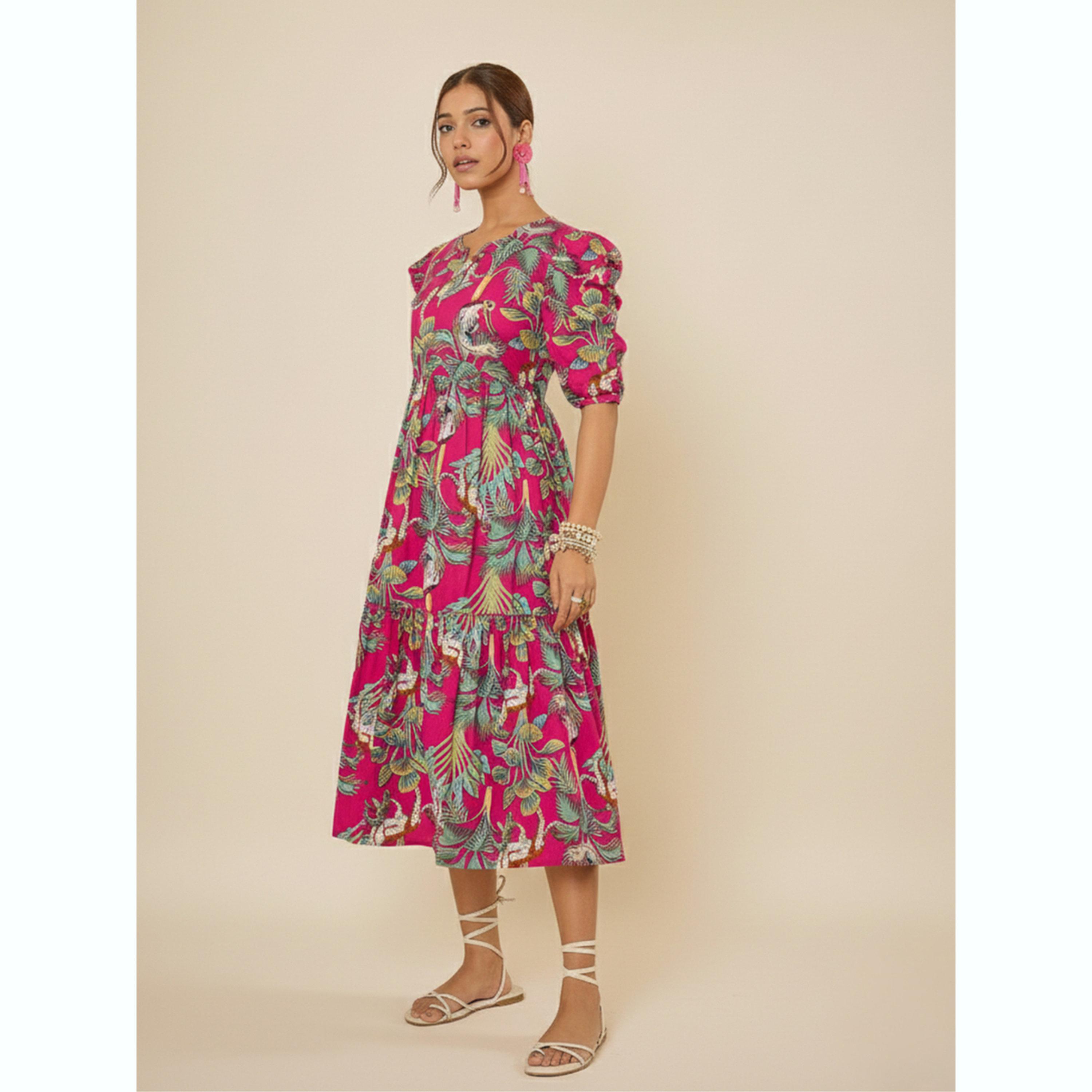 فستان ميدي بطبقات وطبعة استوائية-women-clothing-dresses-image-3