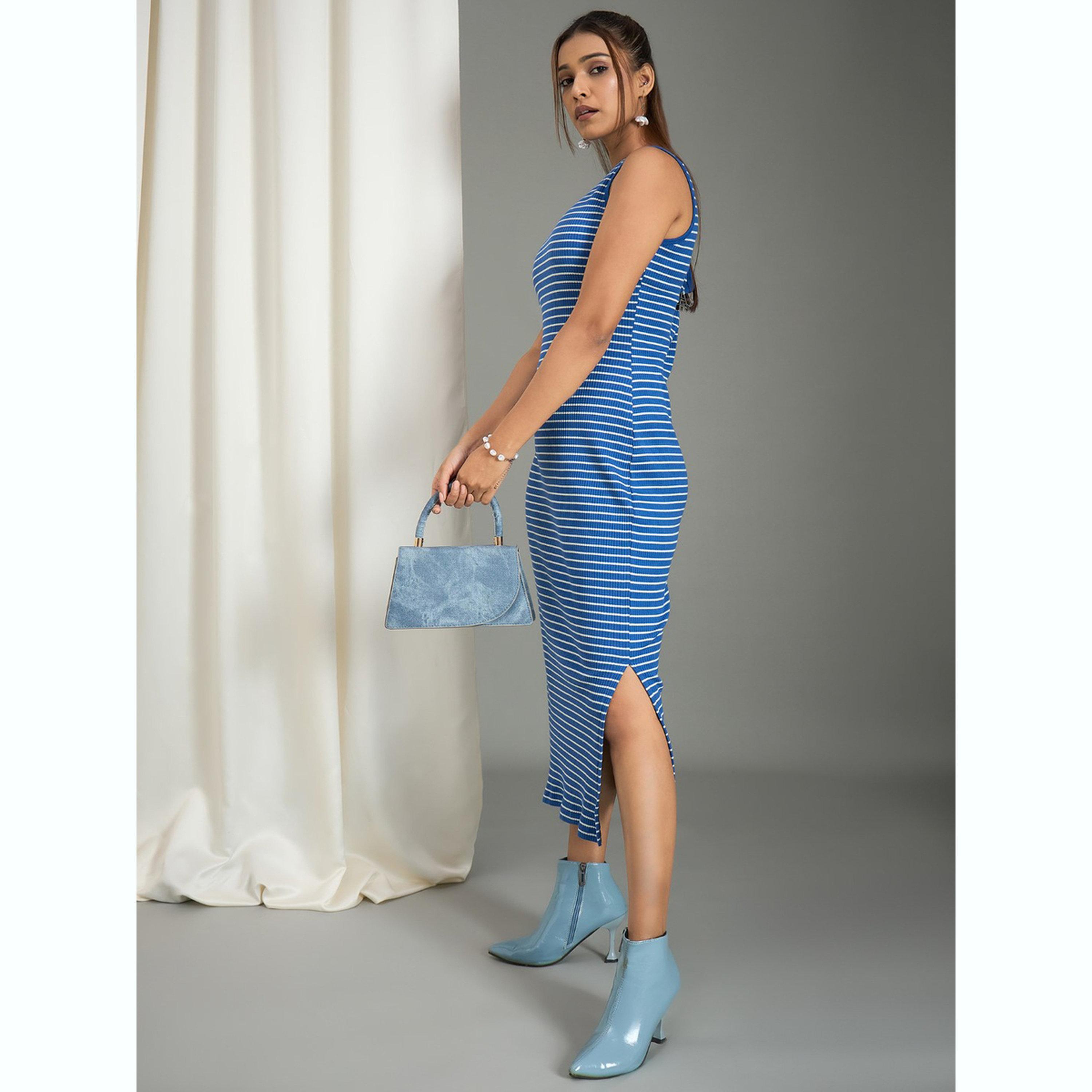 فستان طويل ضيق بلا أكمام ومخطط-women-clothing-dresses-image-4