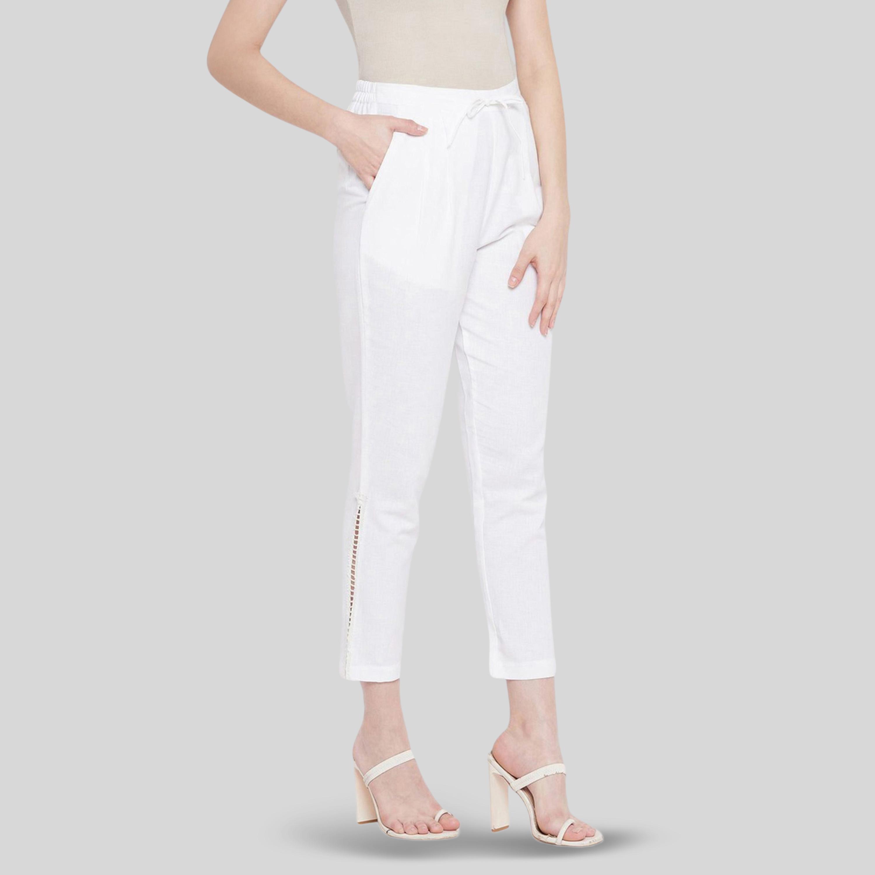 بنطال برباط وتفاصيل مفرغة-women-clothing-bottoms-joggers-image-3
