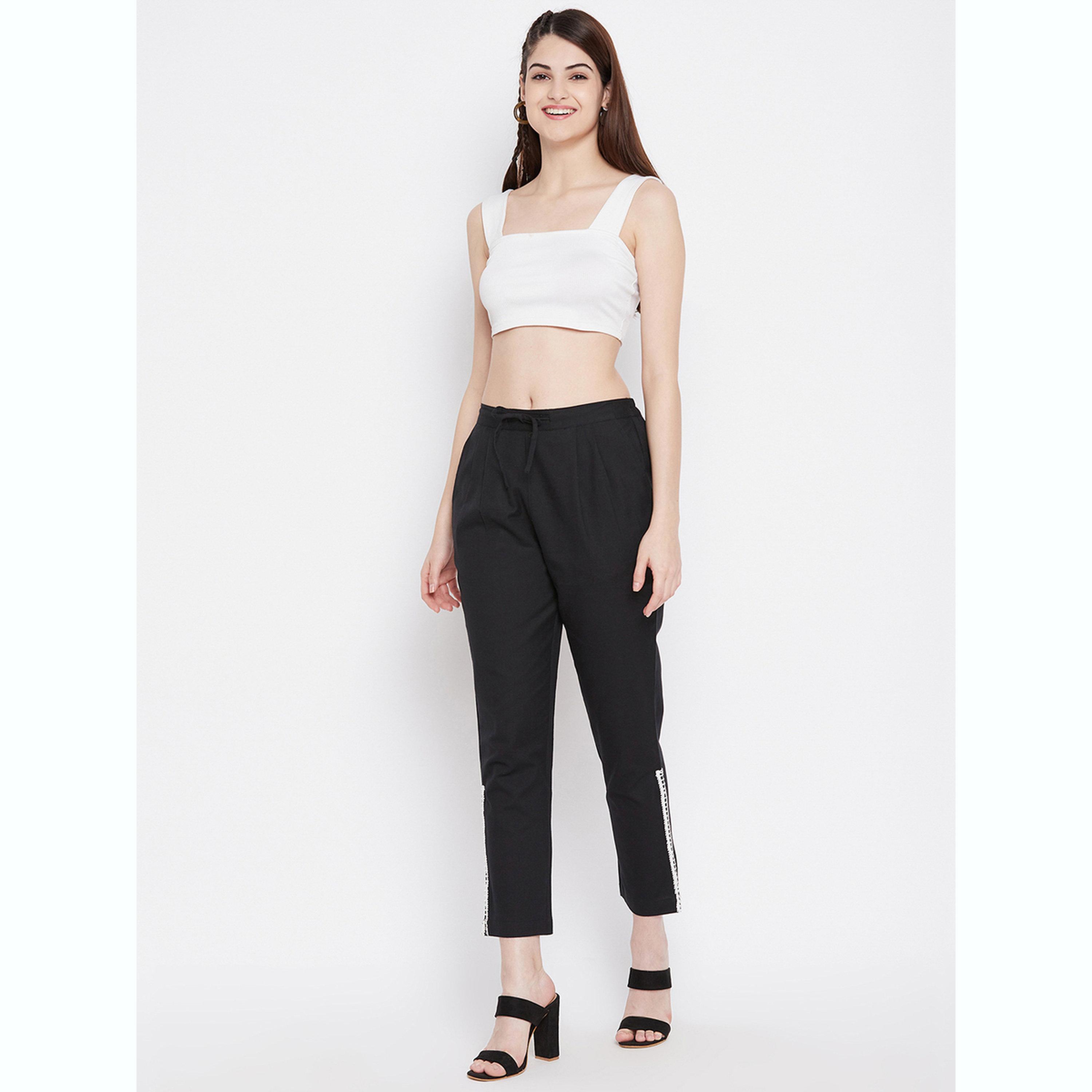 بنطال بلوحة دانتيل-women-clothing-bottoms-joggers-image-2