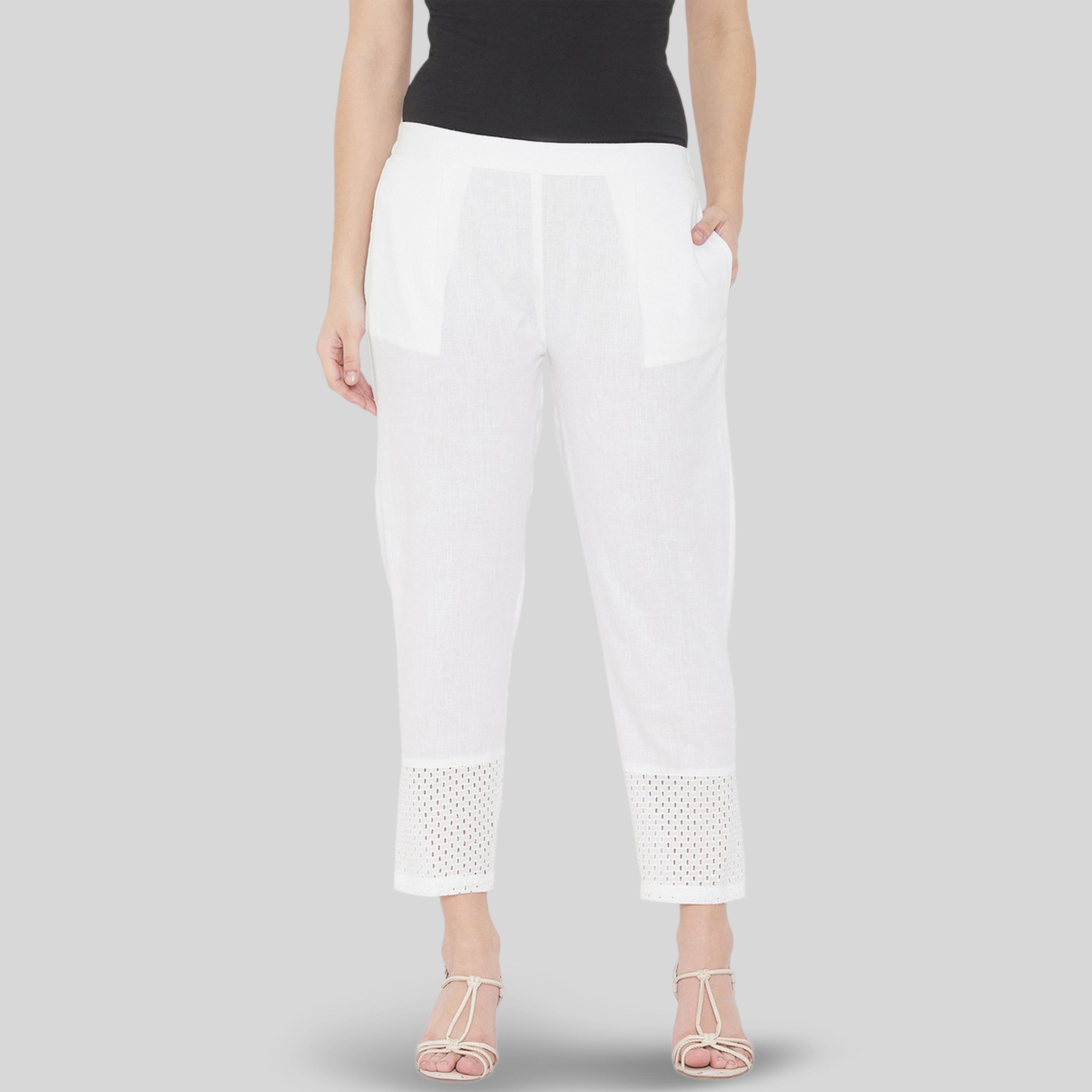 بنطال من الكتان-women-clothing-bottoms-joggers-image-1