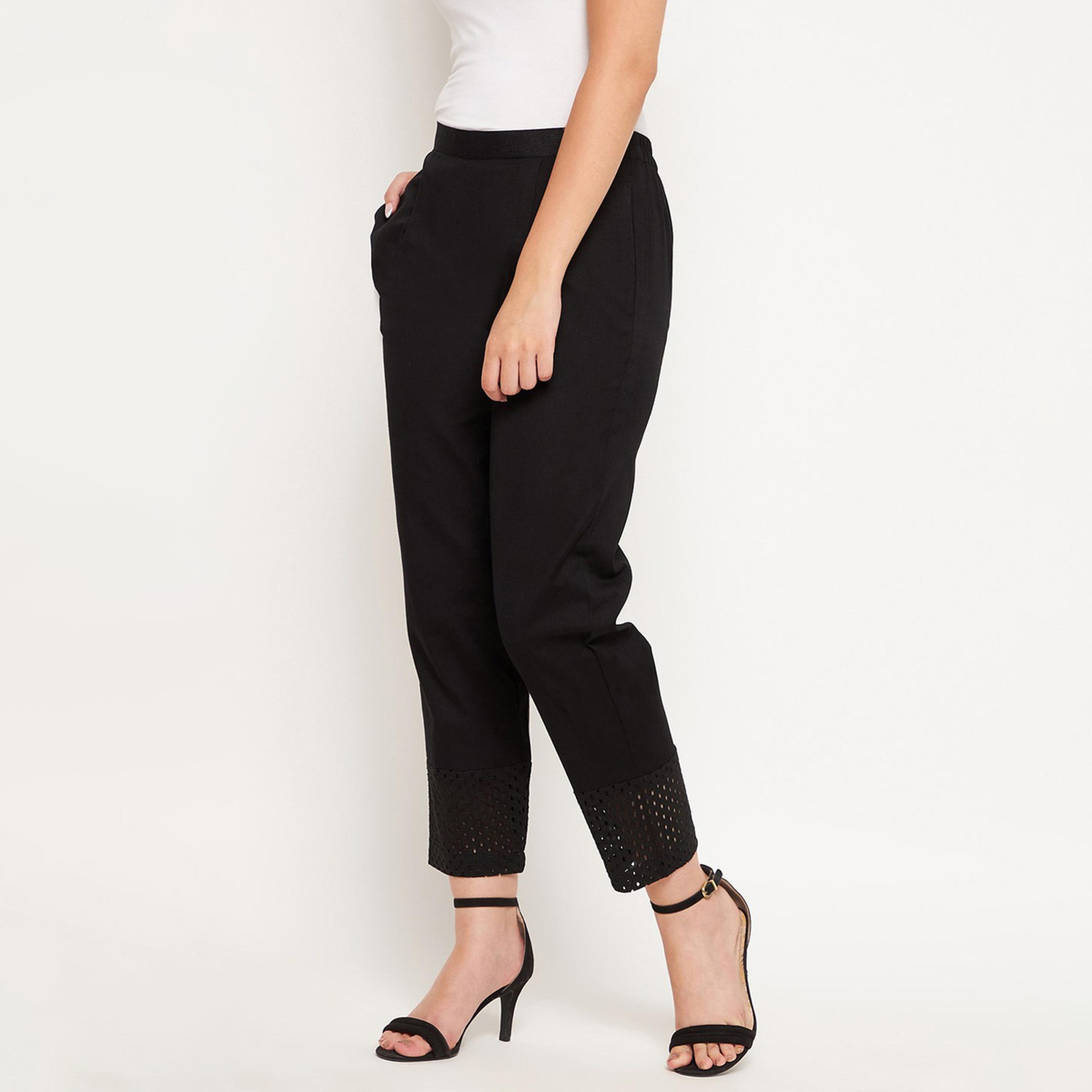 بنطال بقصة عادية-women-clothing-bottoms-joggers-image-1