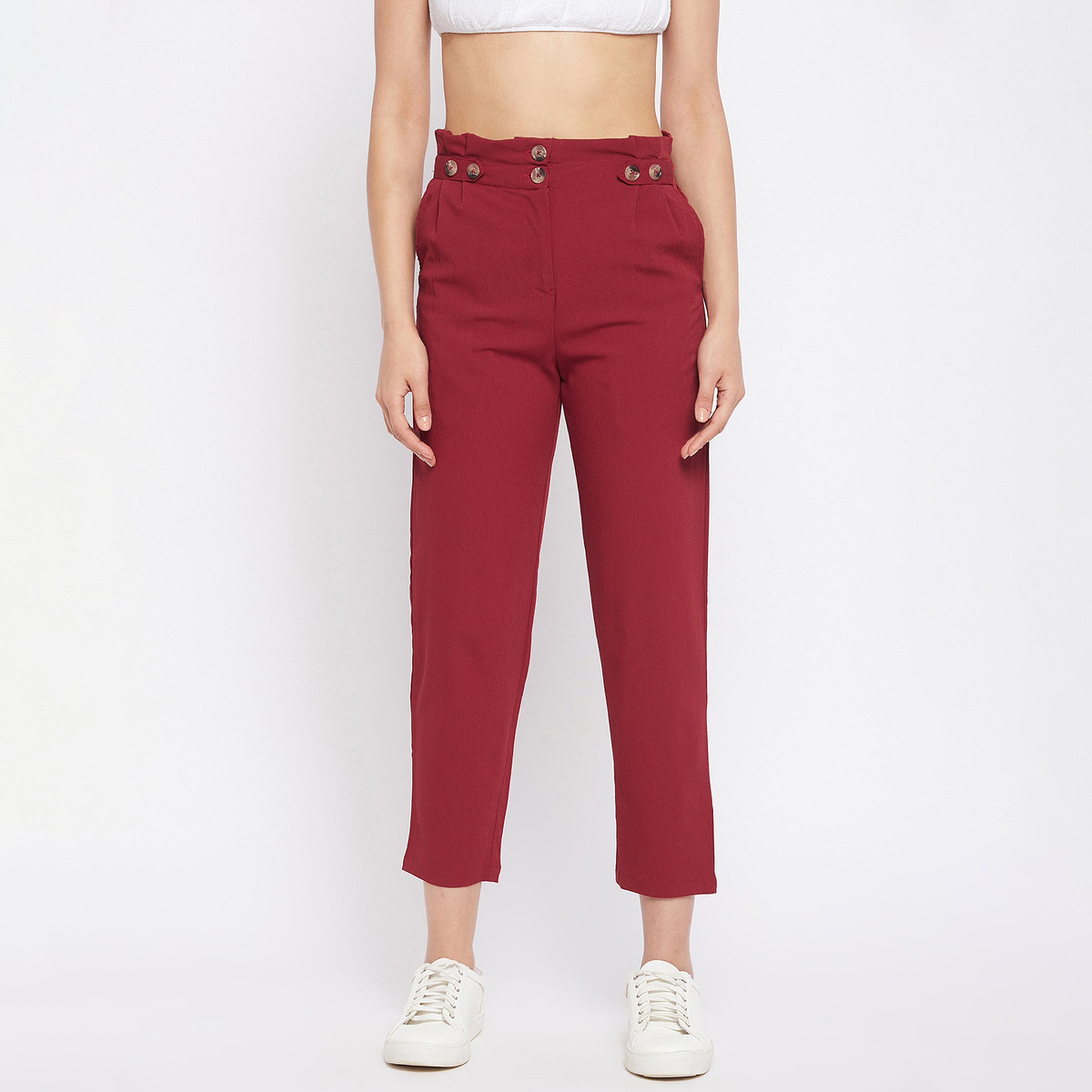 بنطال بقصة عادية-women-clothing-bottoms-joggers-image-1