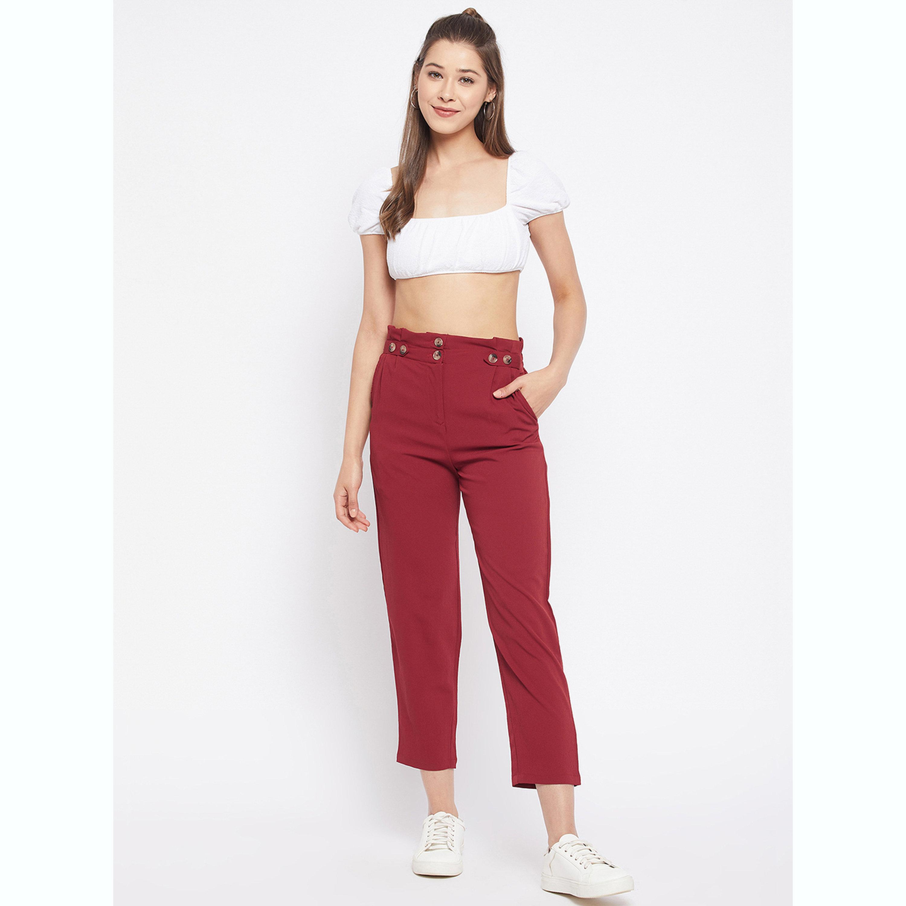بنطال بقصة عادية-women-clothing-bottoms-joggers-image-2