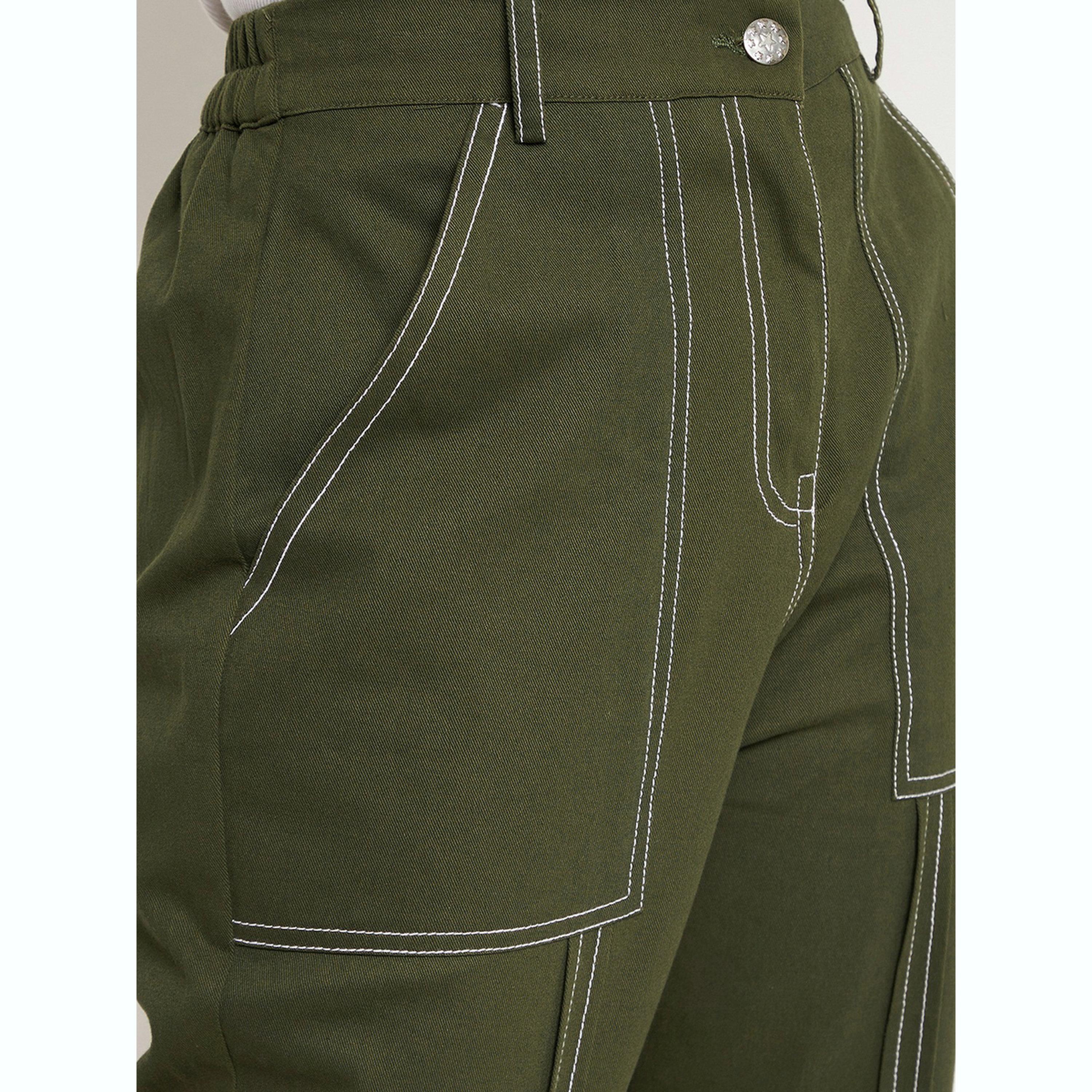 بنطال بخياطة متباينة-women-clothing-bottoms-joggers-image-4