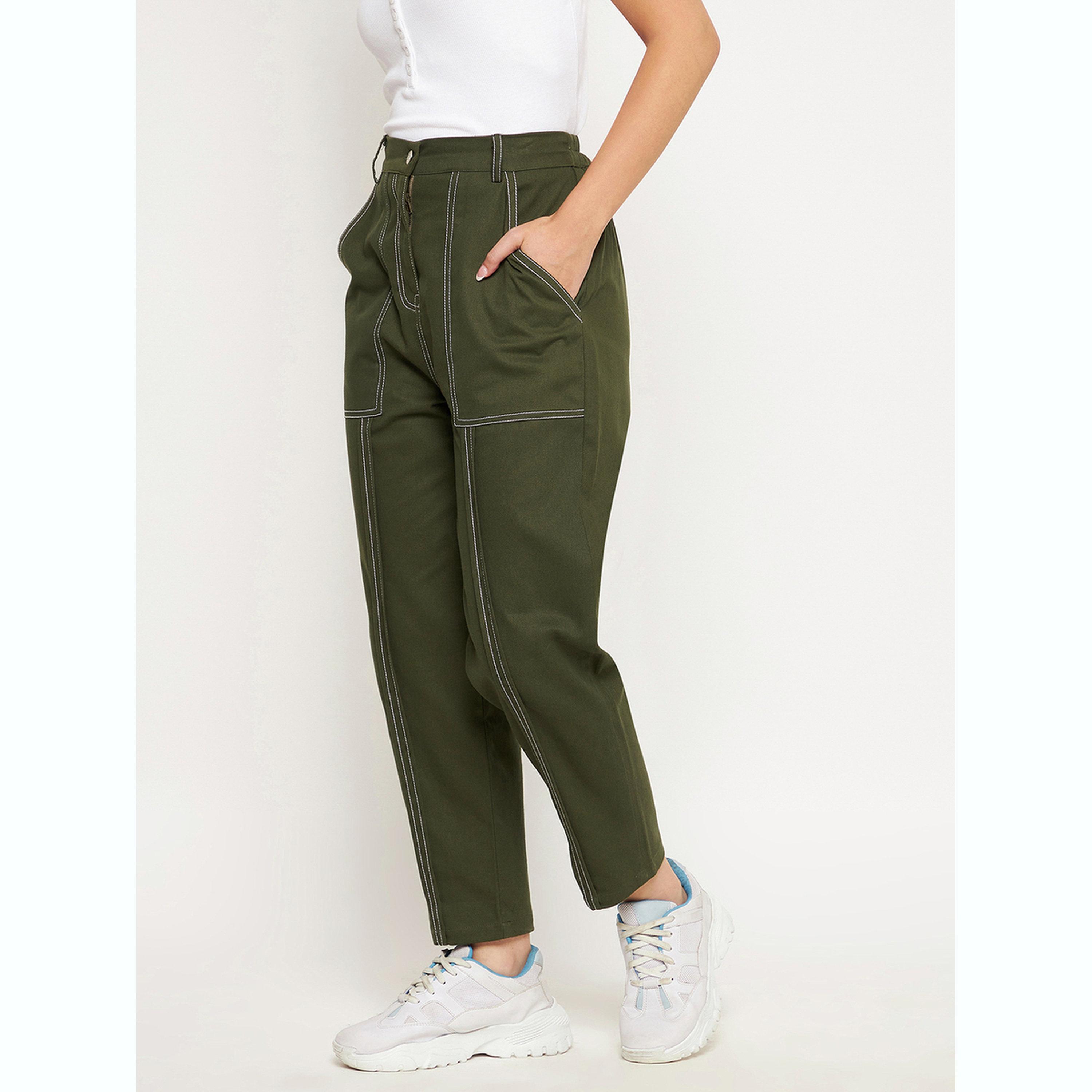 بنطال بخياطة متباينة-women-clothing-bottoms-joggers-image-6