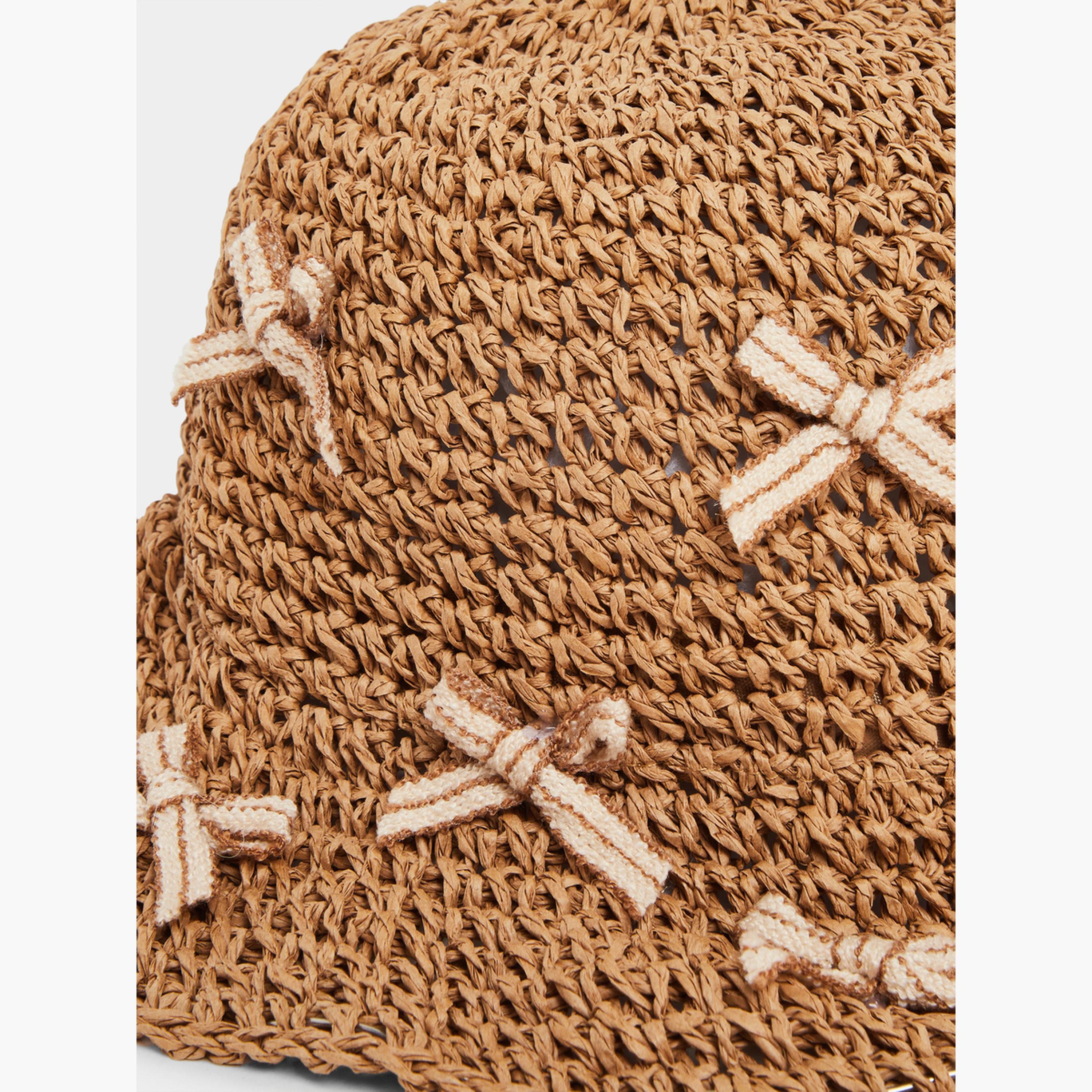 Styli Bow Trim Sun Hat-women-clothingaccessories-capsandhats-image-3