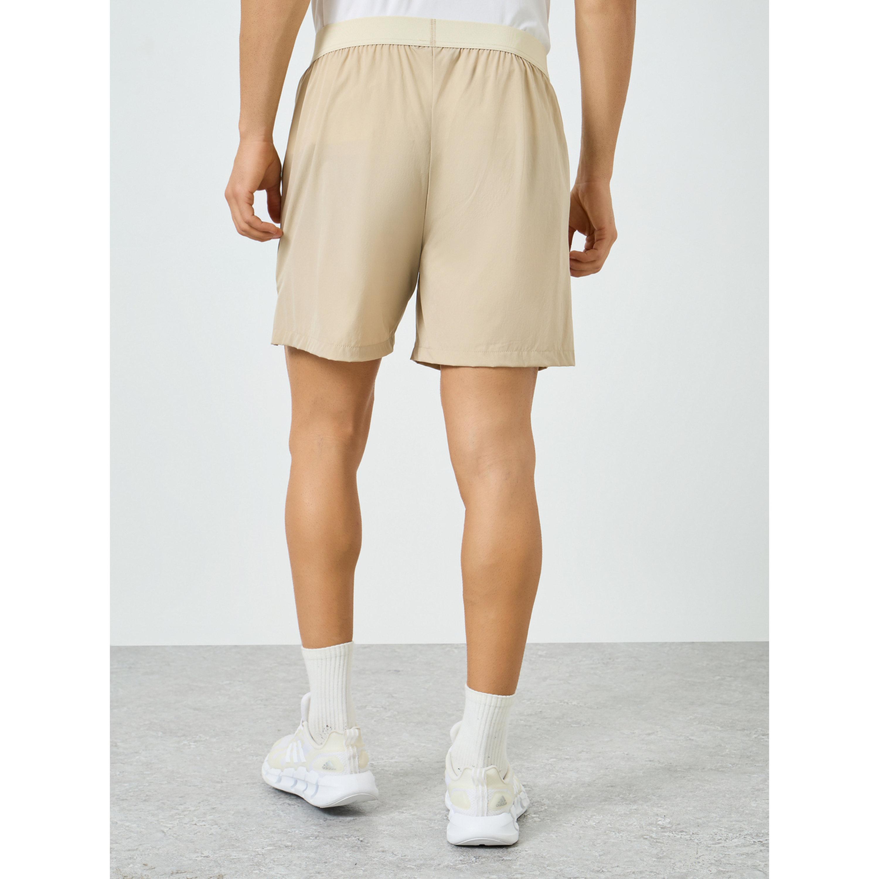 Styli Men Beige Relaxed Running Shorts-men-clothing-sportswearandactivewear-bottoms-shorts-image-4