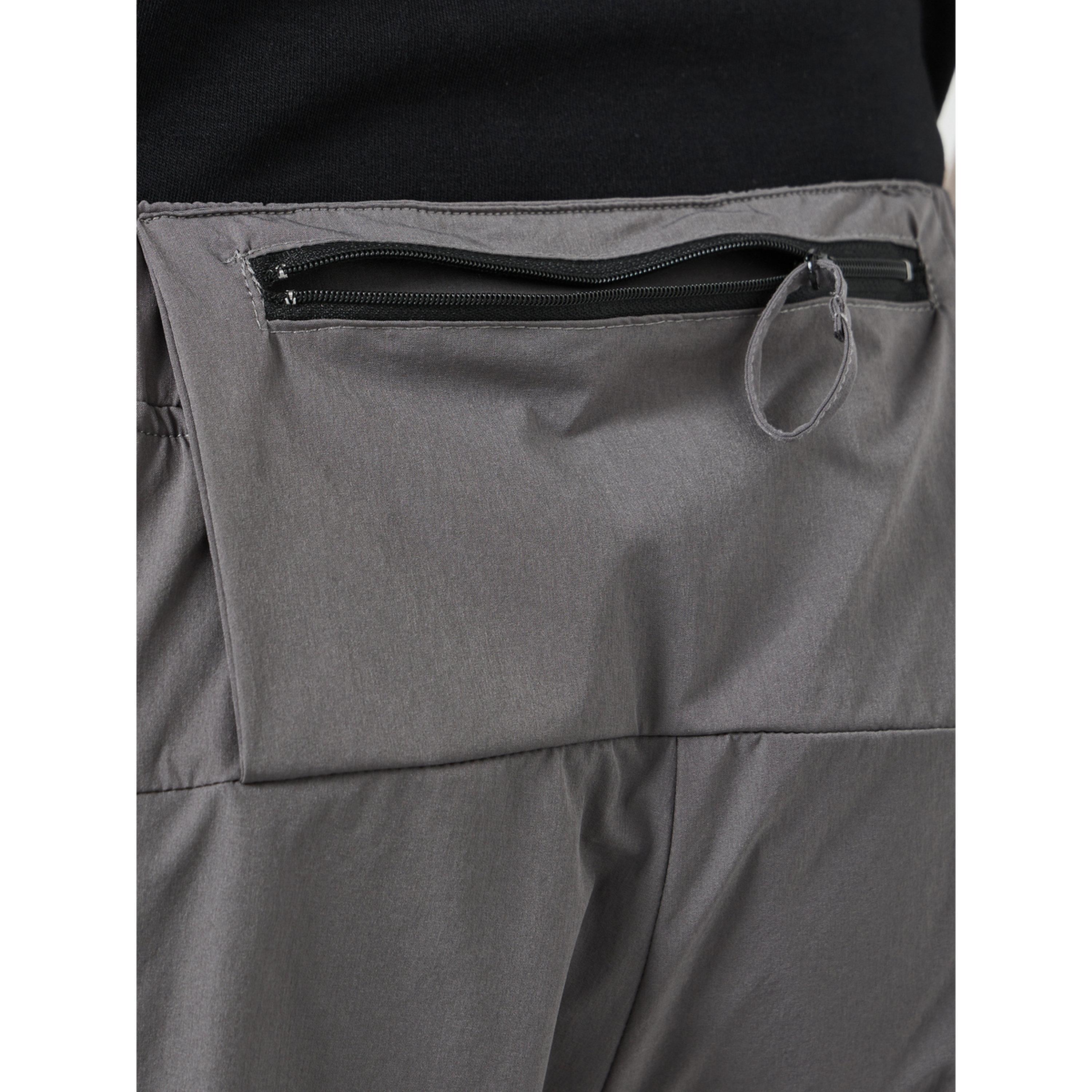 Styli Men Grey Relaxed Running Shorts-men-clothing-sportswearandactivewear-bottoms-shorts-image-3