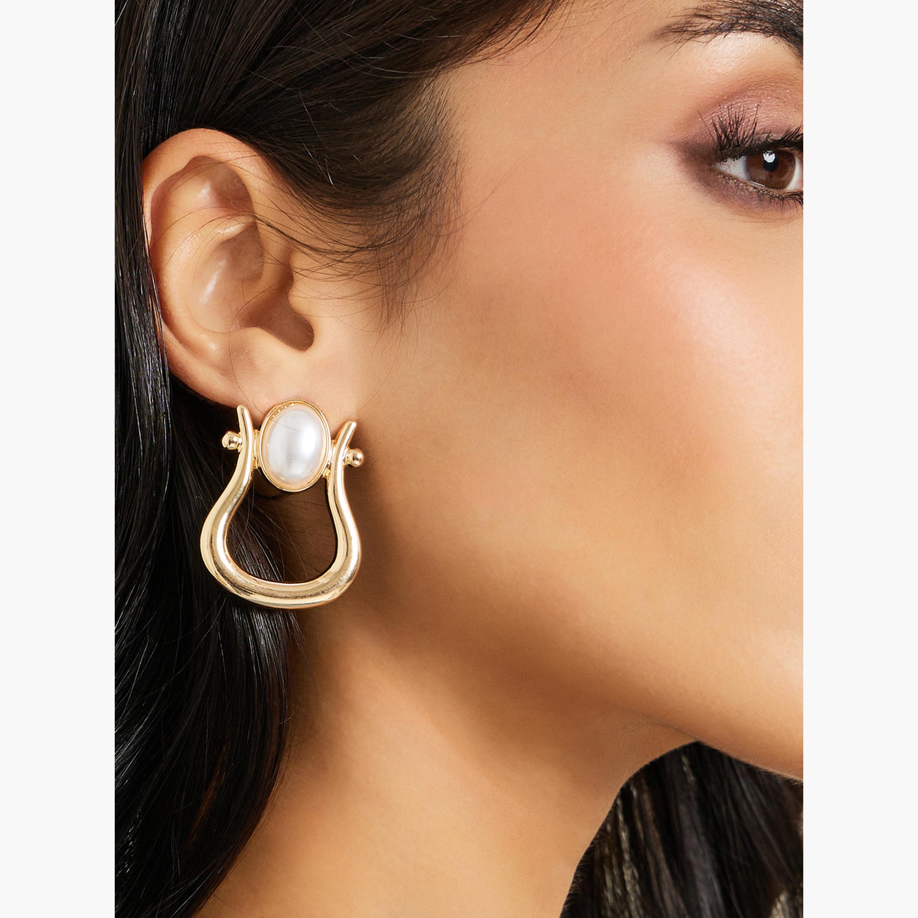 أقراط متدلية بلؤلؤ-women-watchesandjewellery-jewellery-earrings-image-2