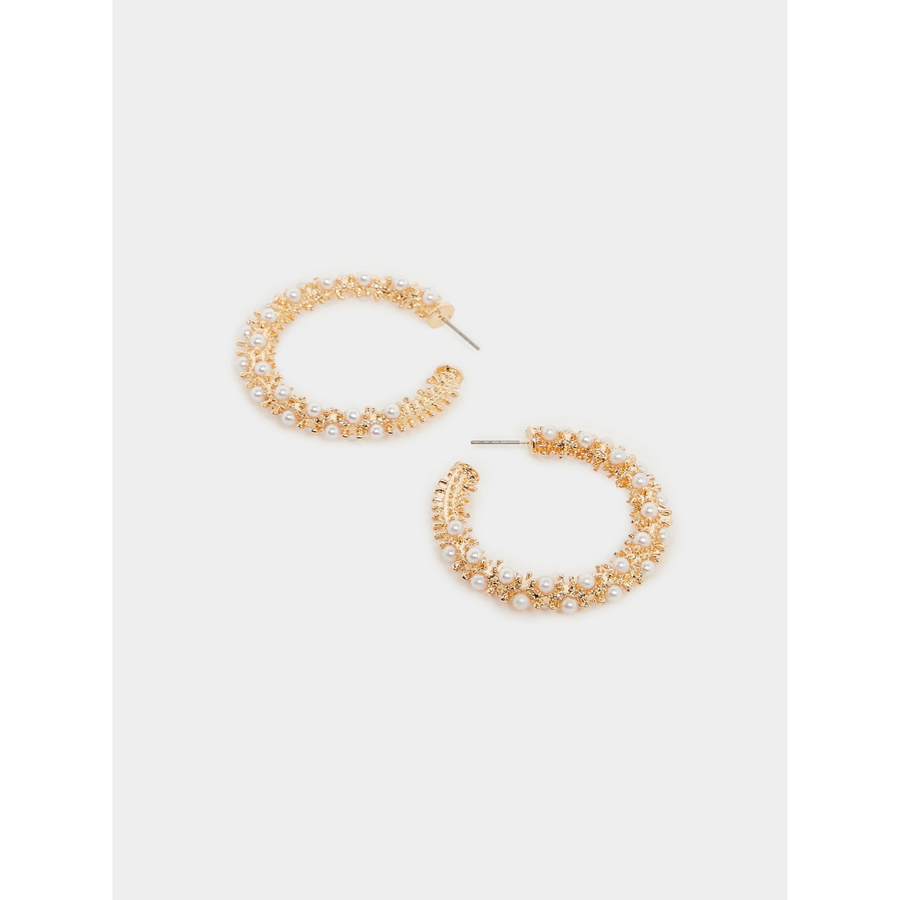 أقراط دائرية بلؤلؤ-women-watchesandjewellery-jewellery-earrings-image-3