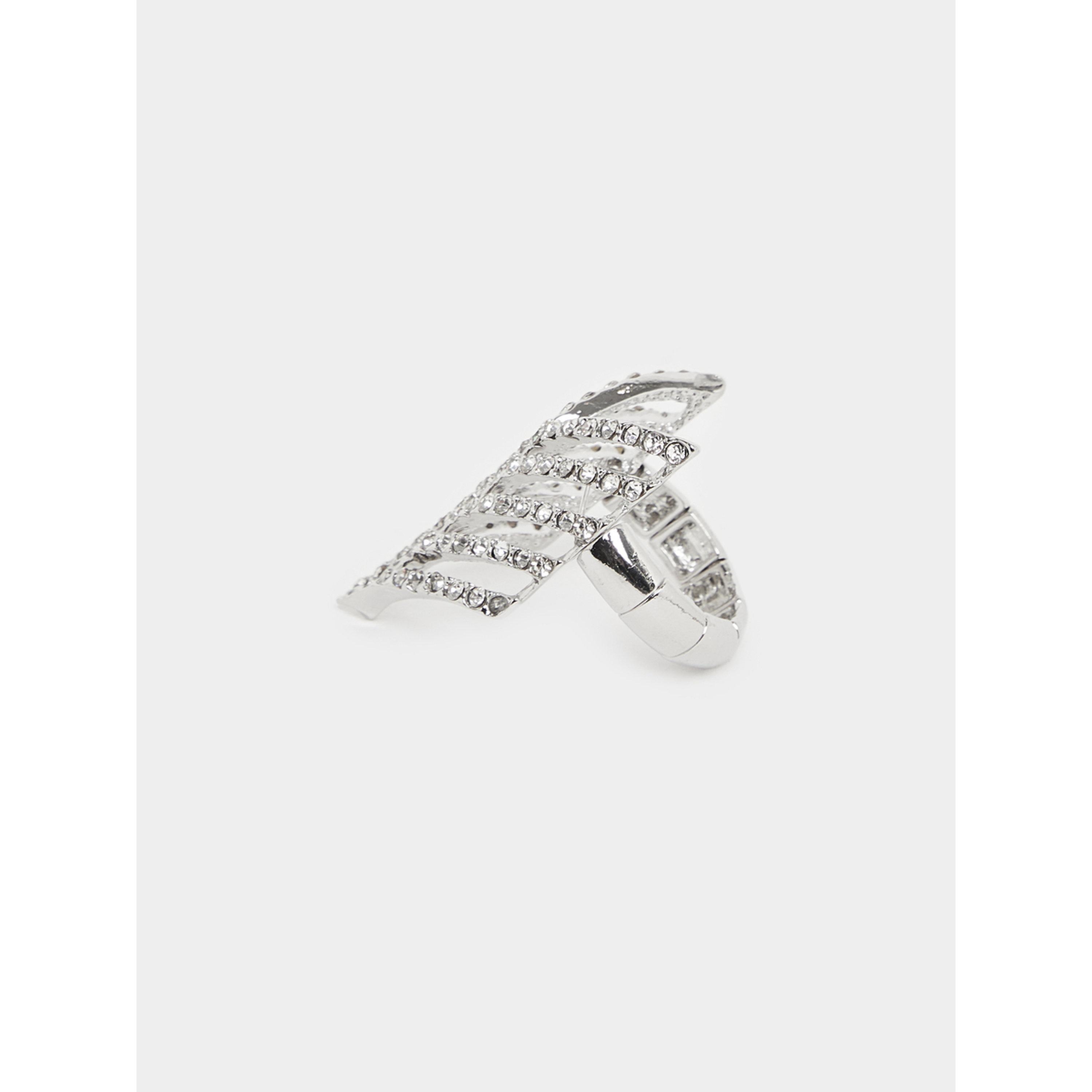 Styli Statement Silver Crystal Ring-women-watchesandjewellery-jewellery-rings-image-3