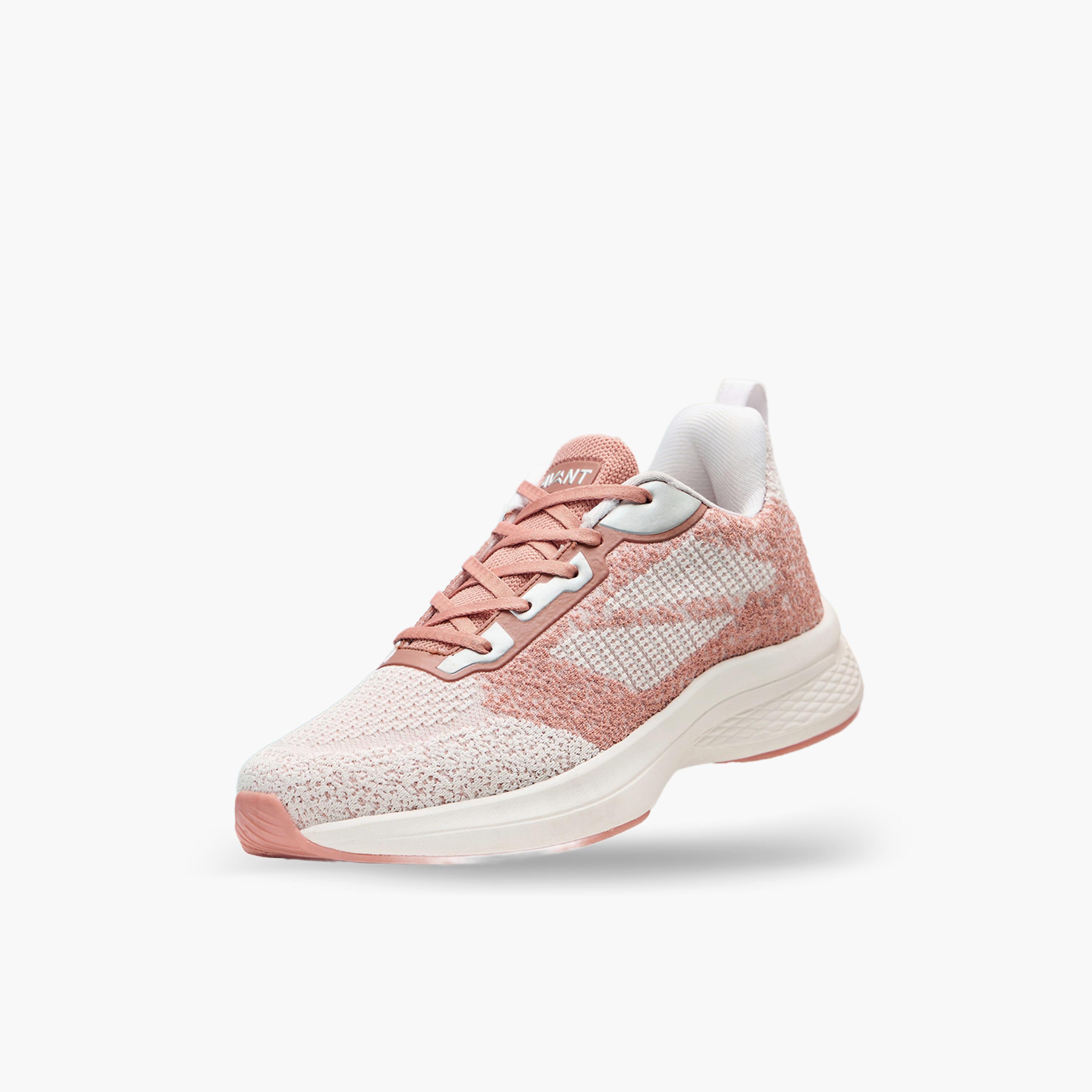 حذاء جري نسائي محبوك وردي-women-shoes-sneakers-image-5