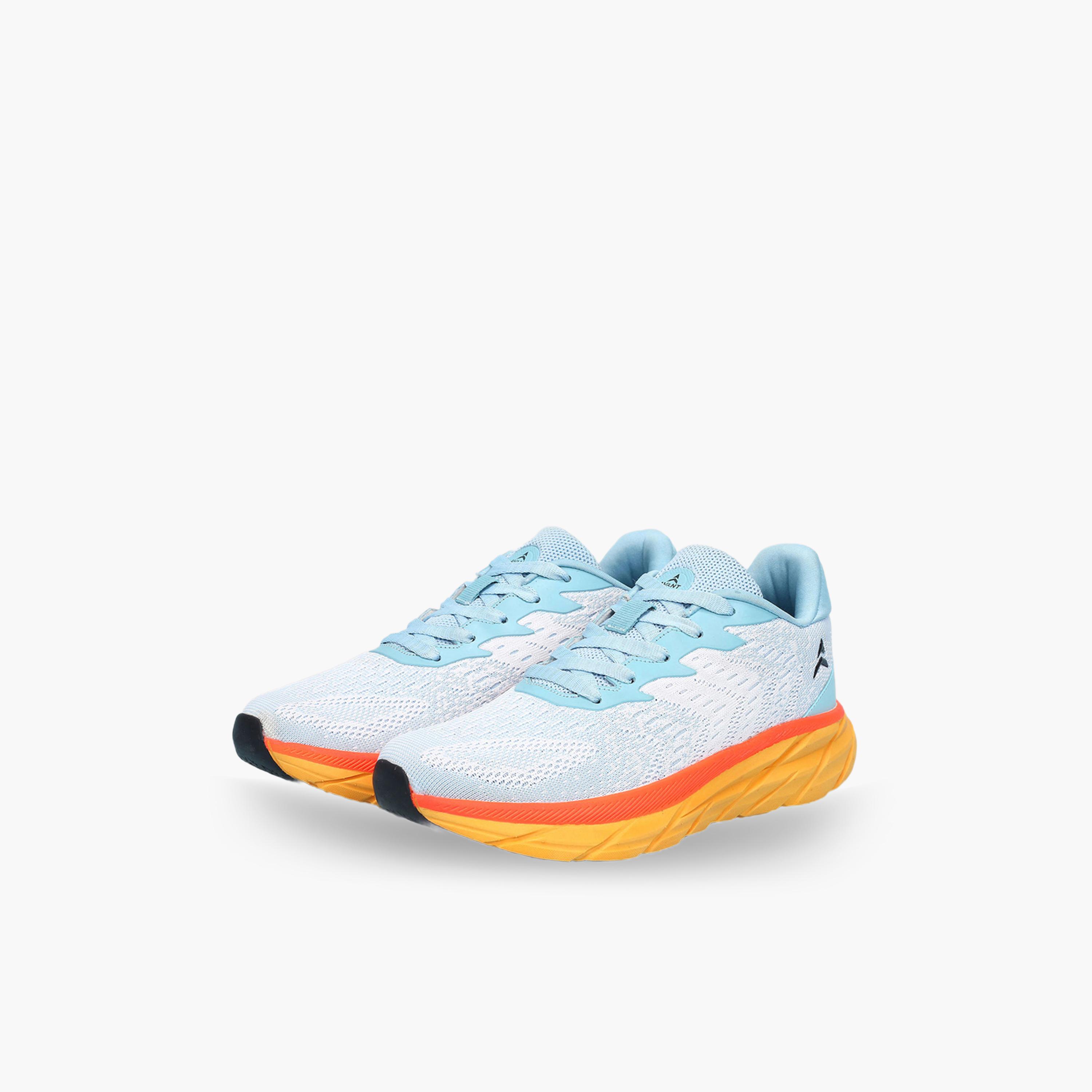 Cult X Styli Sky Blue Jacquard Running Shoes-women-shoes-sneakers-image-1