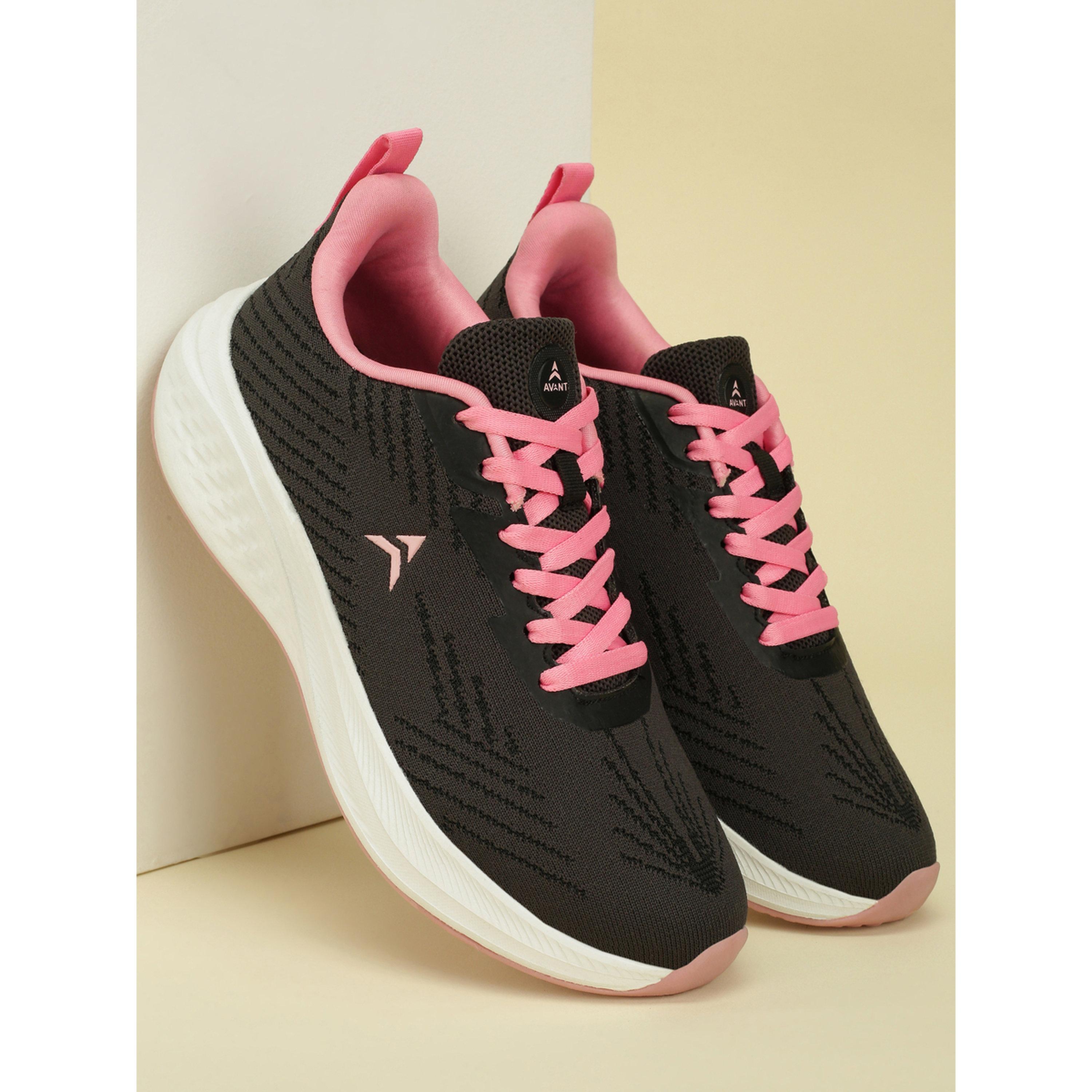 Cult X Styli Women PaceX Knit Lace Up Shoes-women-shoes-sneakers-image-4