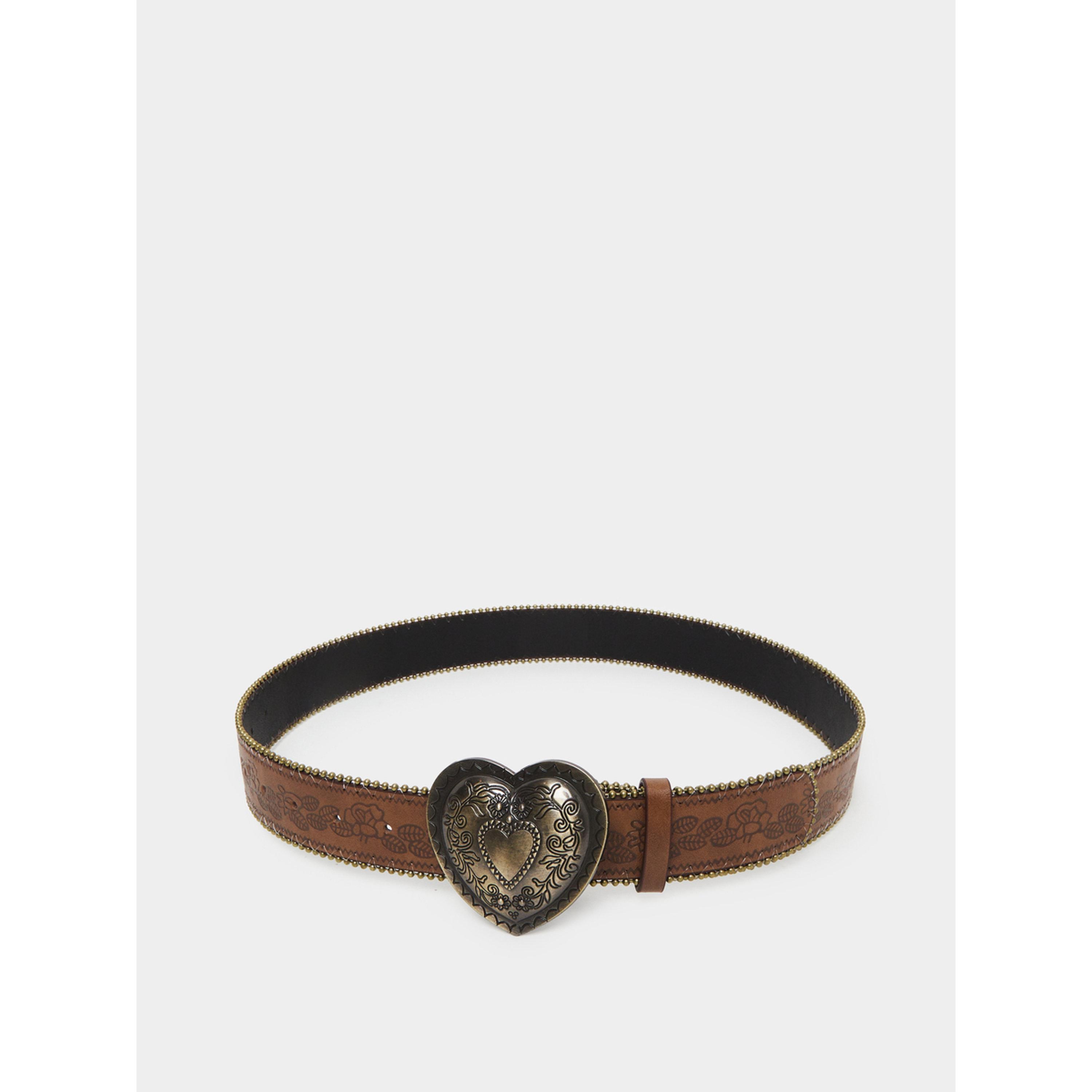 Styli Women Western Heart Buckle Belt-women-clothingaccessories-belts-image-1