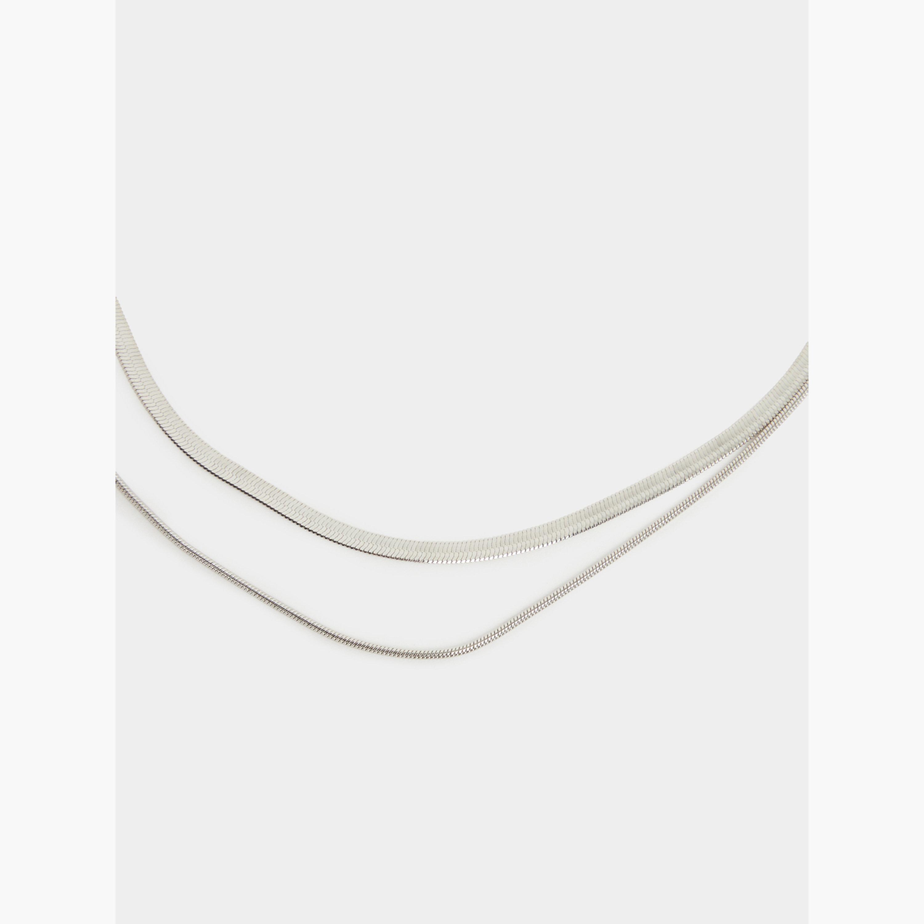 Styli Dual-Tone Layered Chain Necklace Set-women-watchesandjewellery-jewellery-necklacesandpendants-image-5