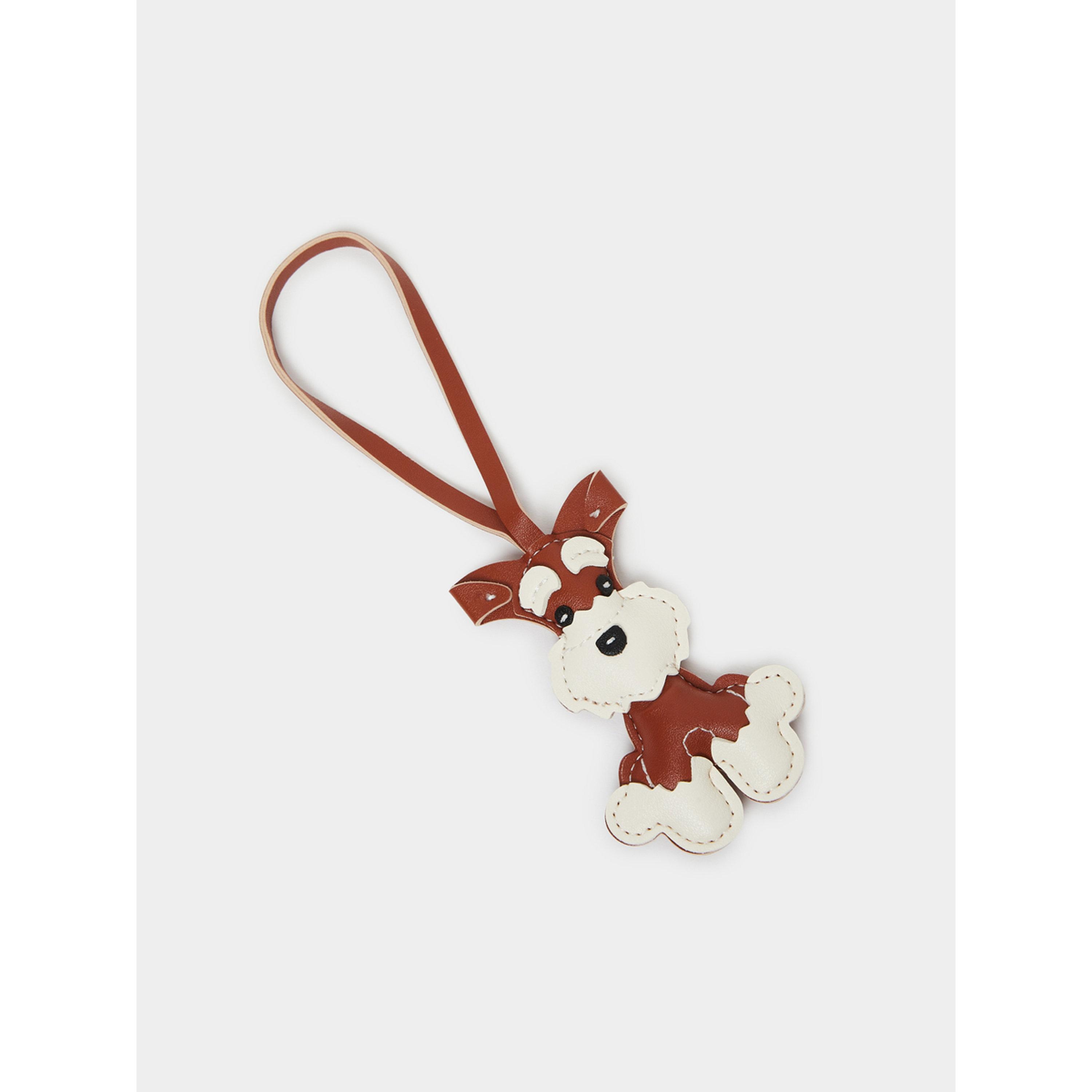 Styli Brown Leather Dog Charm-electronics-accessories-mobileaccesories-image-1