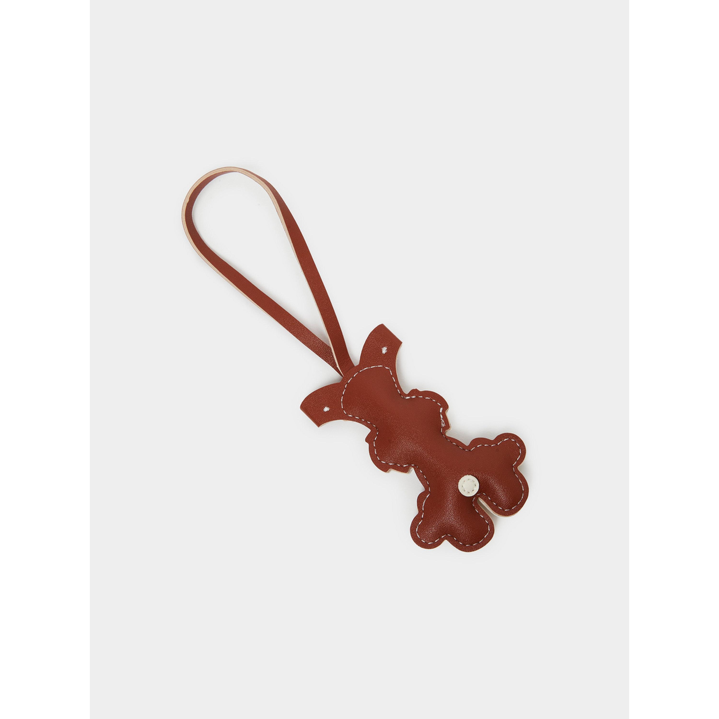 Styli Brown Leather Dog Charm-electronics-accessories-mobileaccesories-image-2