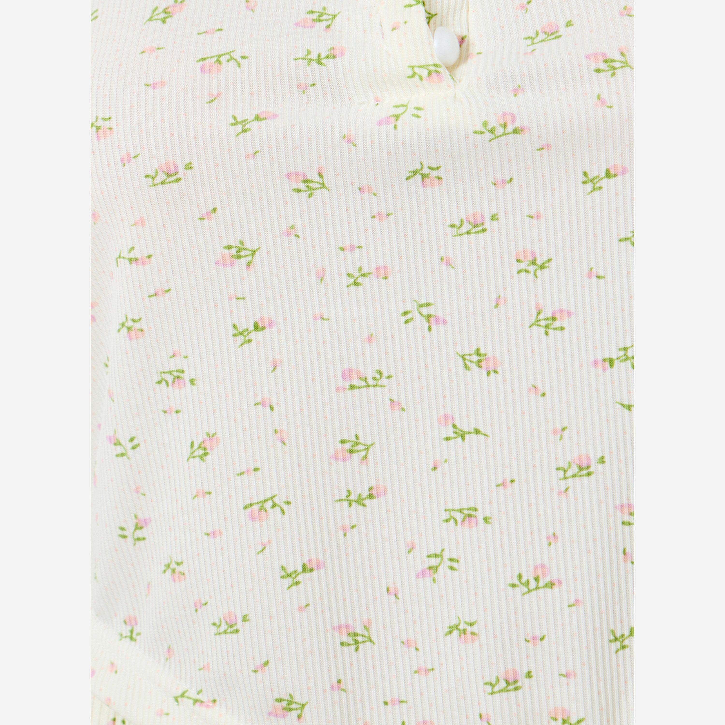 Styli 3 PACK DITSY FLORAL PLACKET LACE DETAIL CAMI BUTTON THROUGH SHIRT & PJ LONG SET-women-clothing-nightwear-pyjamas-longsets-image-5