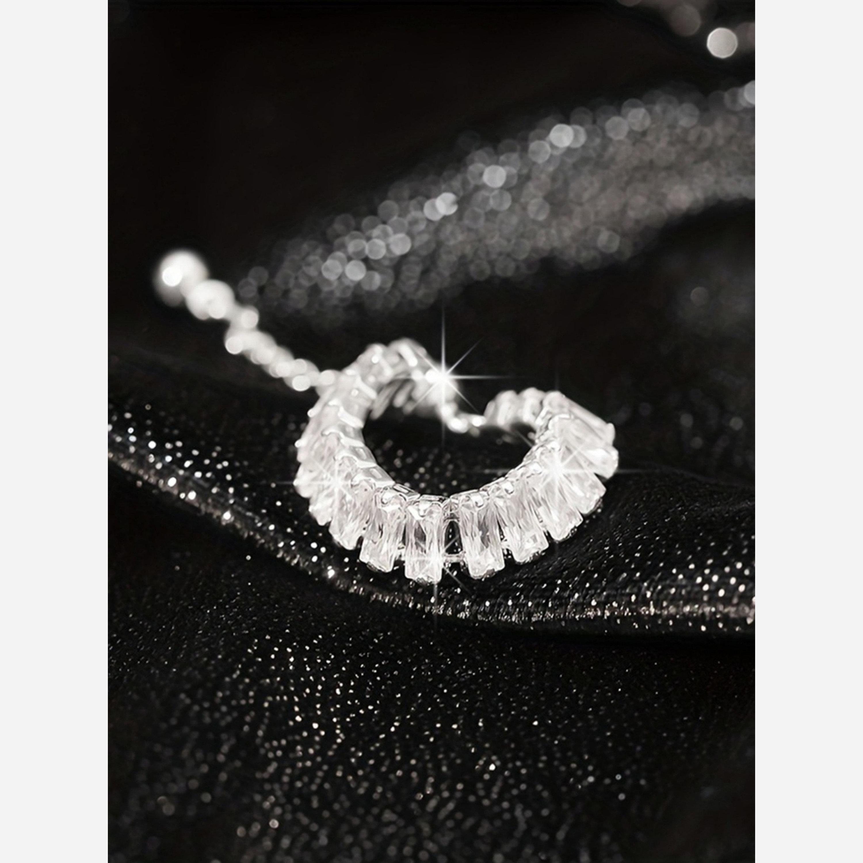 تيك تو - خاتم بسلسلة مرصعة بالكريستال البراق-women-watchesandjewellery-jewellery-rings-image-5