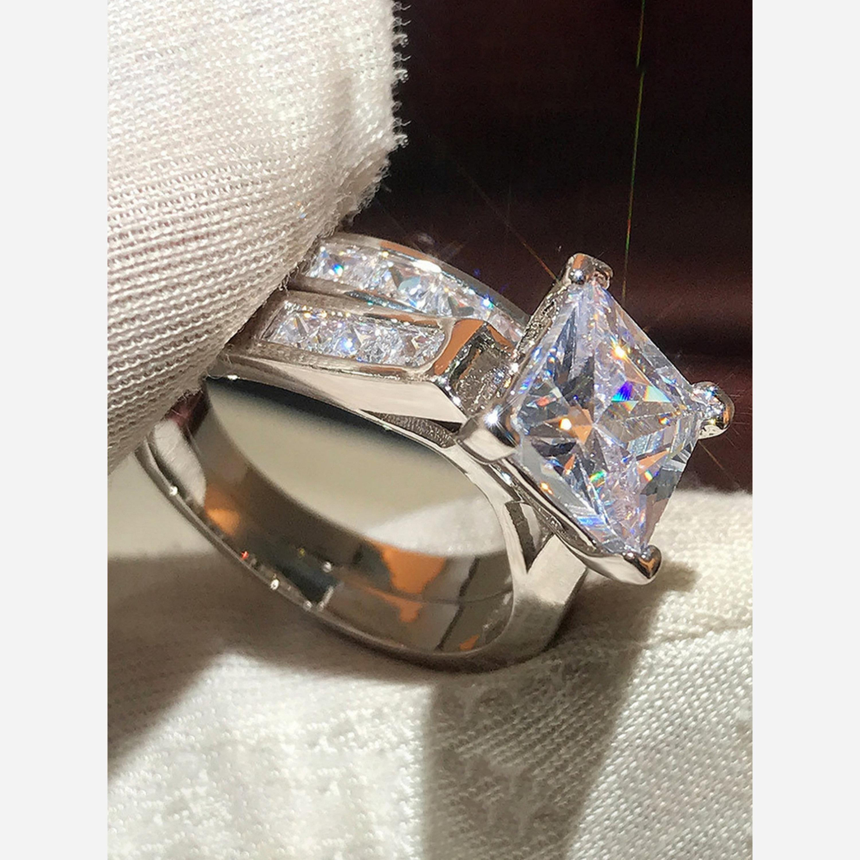Take Two Pack of 2 - Square Inlaid Embellished Rings-women-watchesandjewellery-jewellery-rings-image-4