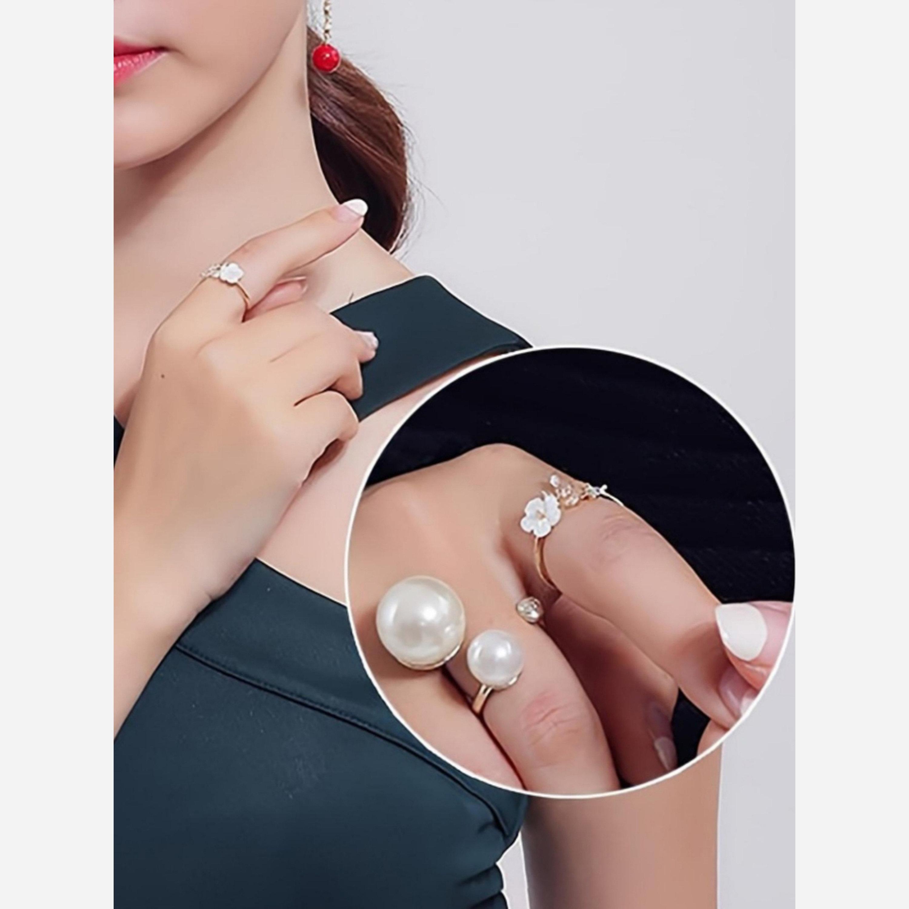 Take Two Flower Ring with Crystal Accents-women-watchesandjewellery-jewellery-rings-image-4