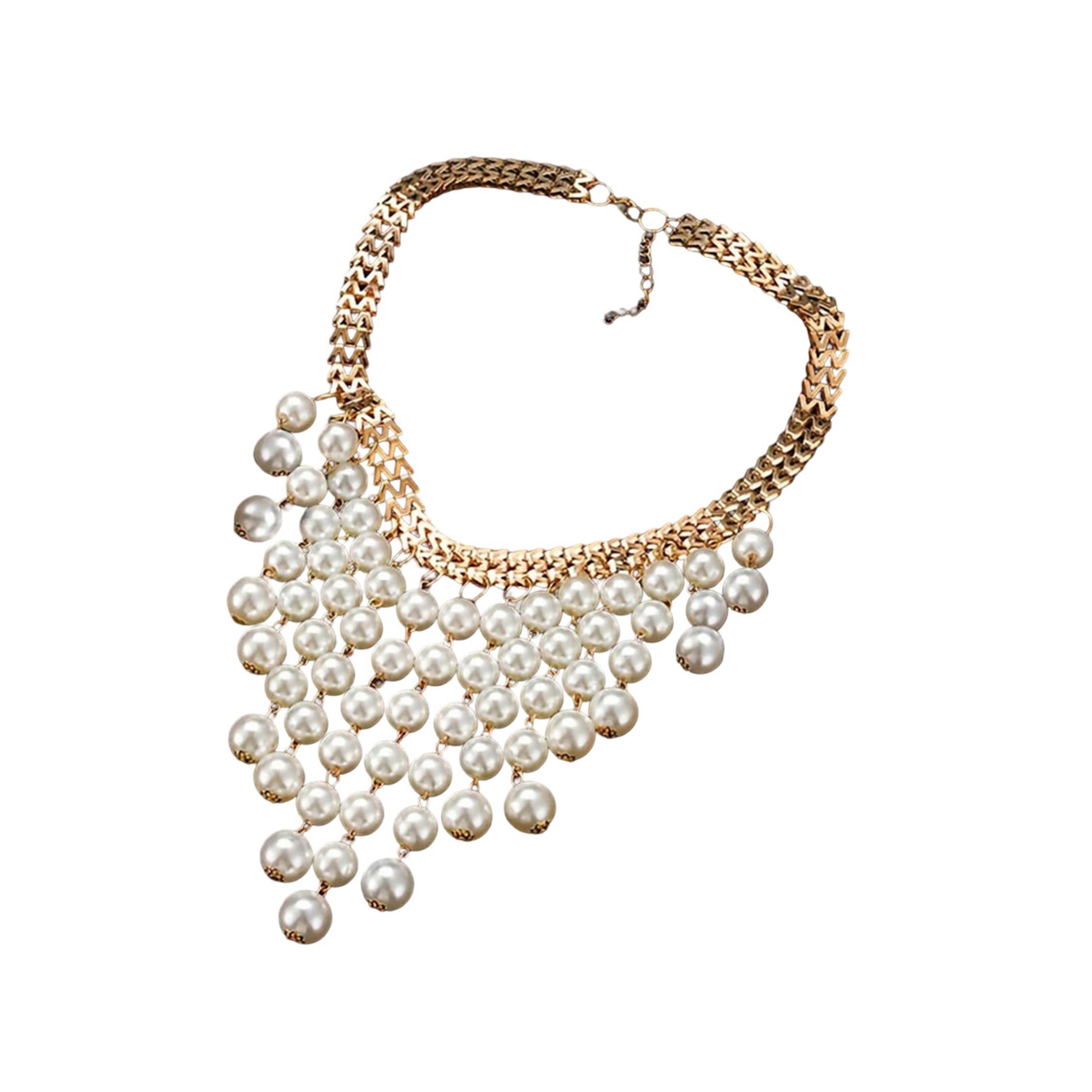 Take Two Faux Pearl Tassel Necklace-women-watchesandjewellery-jewellery-necklacesandpendants-image-1