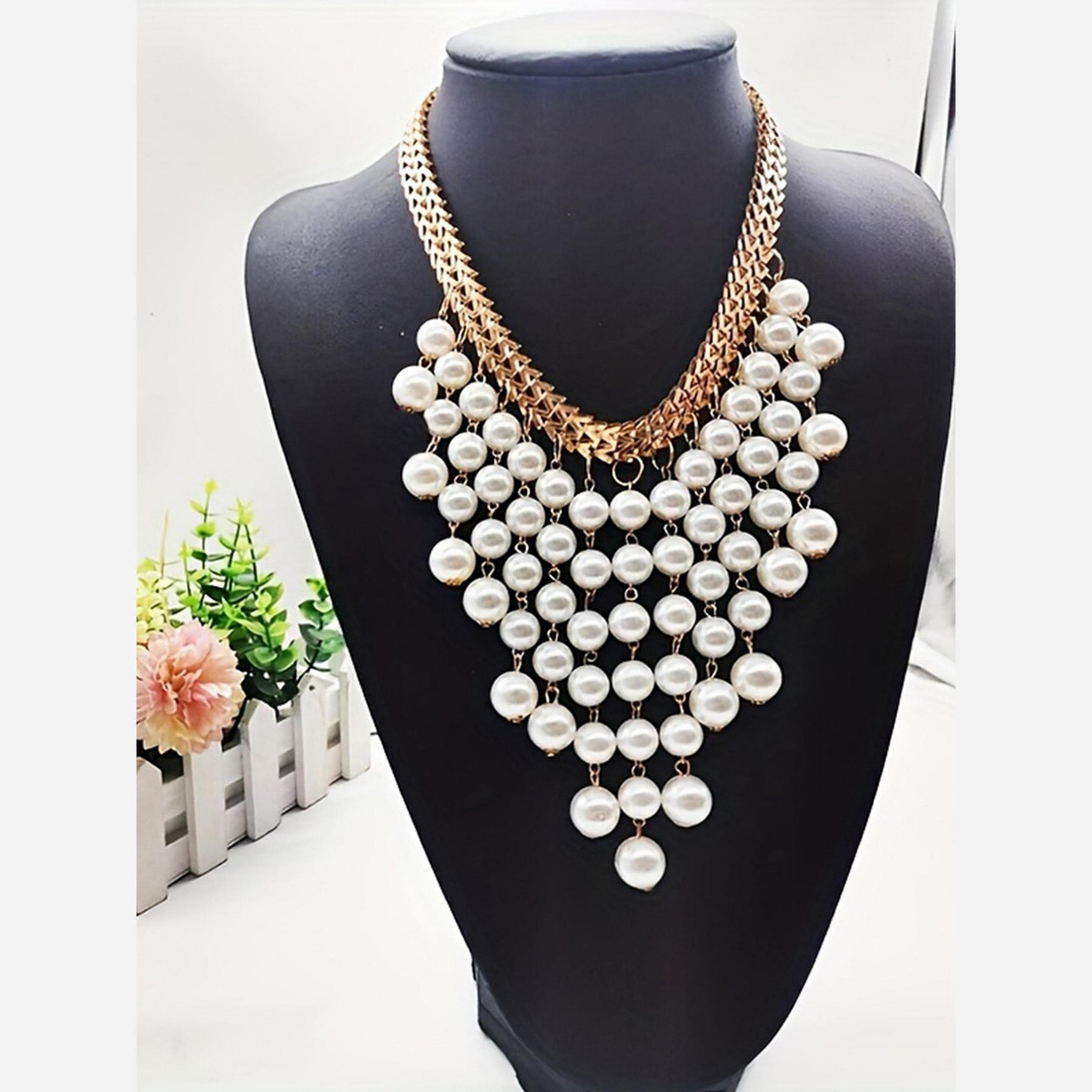 Take Two Faux Pearl Tassel Necklace-women-watchesandjewellery-jewellery-necklacesandpendants-image-4