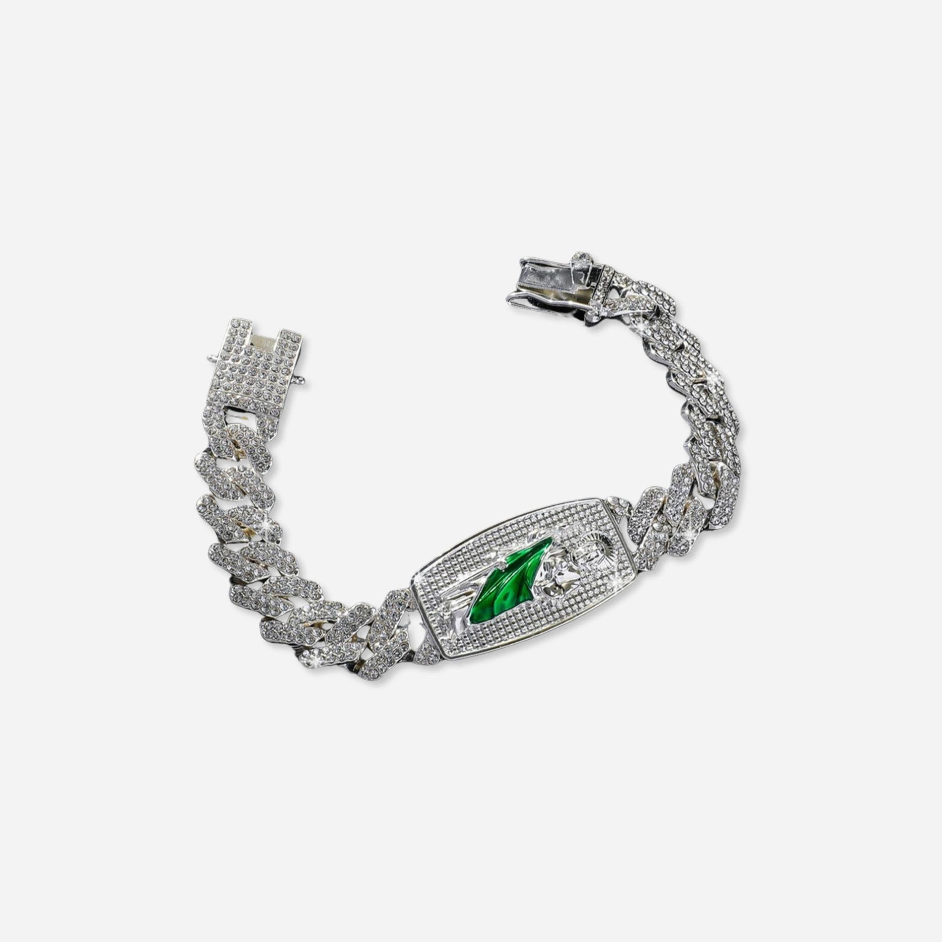 Take Two Rhinestone Geometric Inlaid Bracelet-women-watchesandjewellery-jewellery-banglesandbracelets-image-1