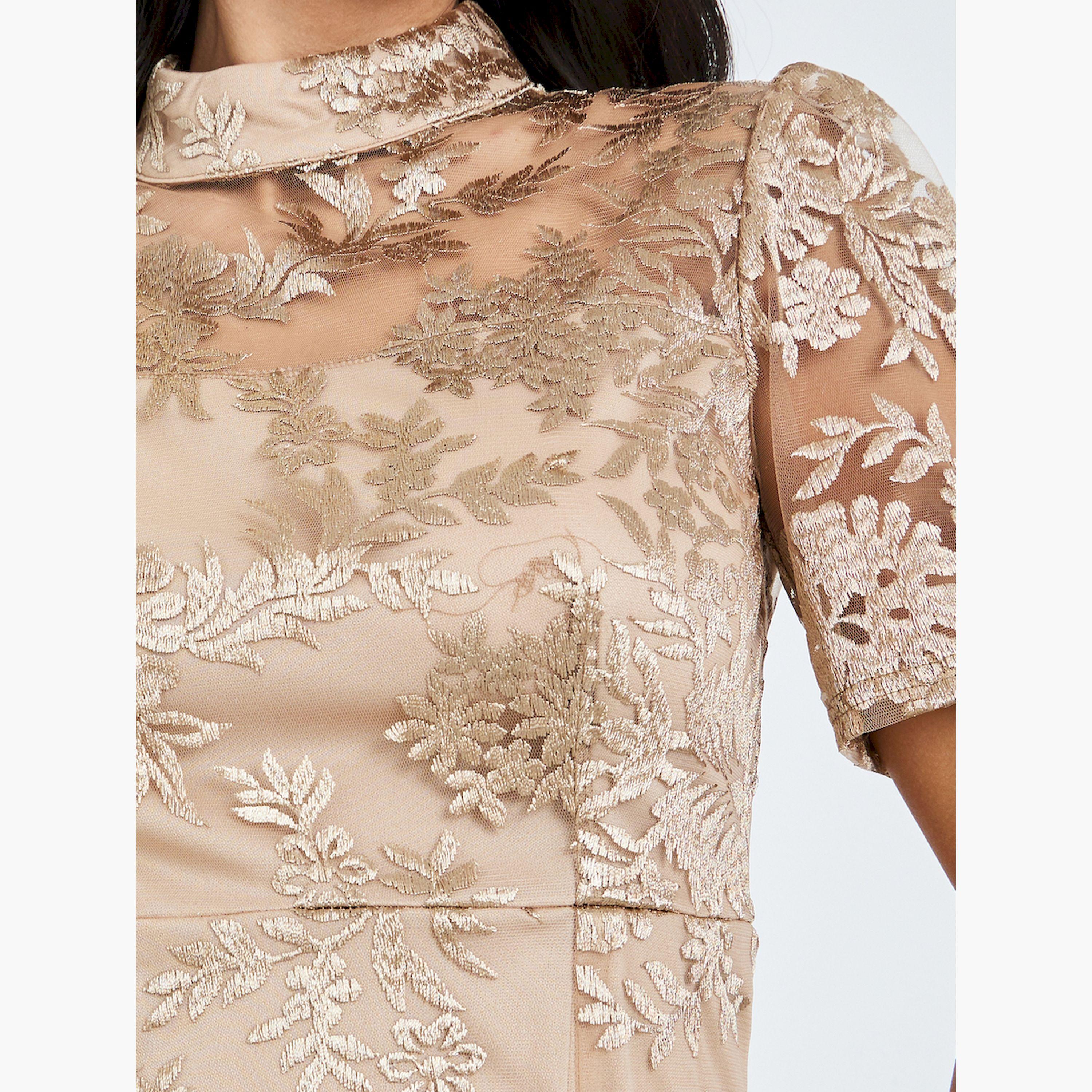 فستان ميدي بحافة ميرميد وتفاصيل دانتيل-women-clothing-dresses-image-4