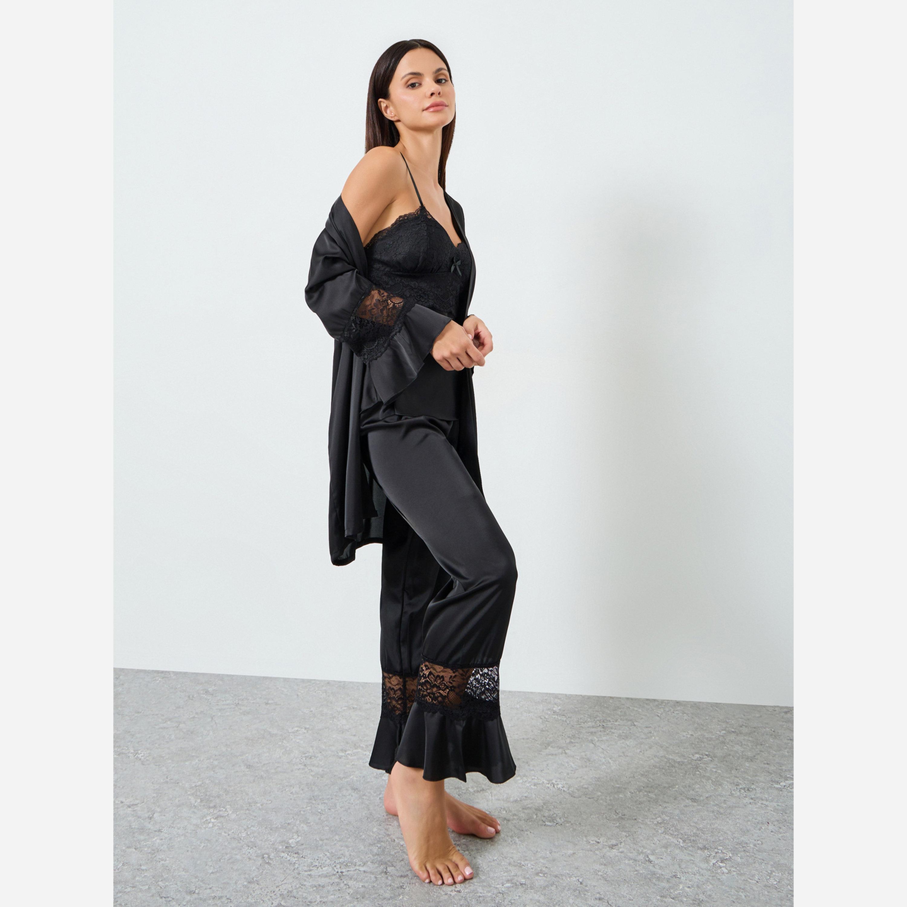 Styli PACK OF 3 LACE INSERTS CAMI ROBE & PJ LONG SET-women-clothing-nightwear-pyjamas-longsets-image-2
